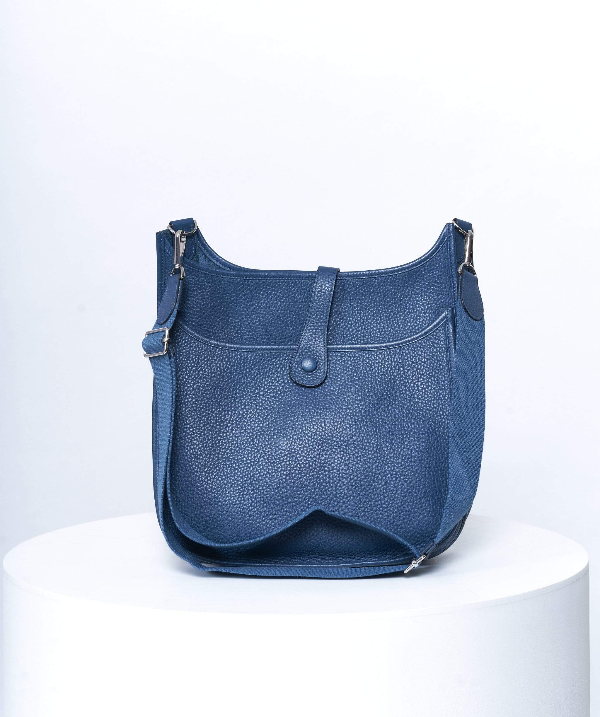 Hermès Hermès Evelyn -Blue Clemence