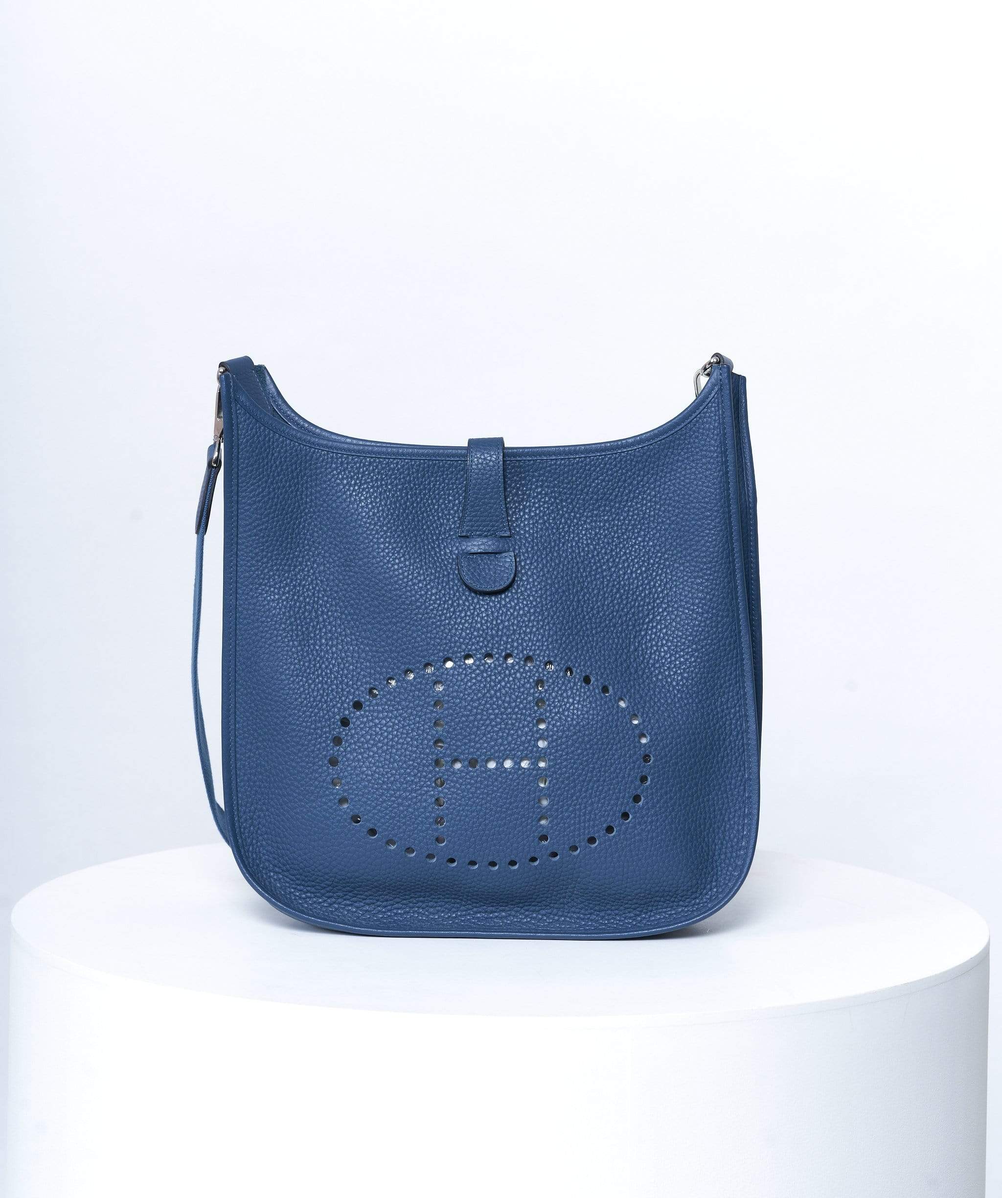 Hermès Hermès Evelyn -Blue Clemence