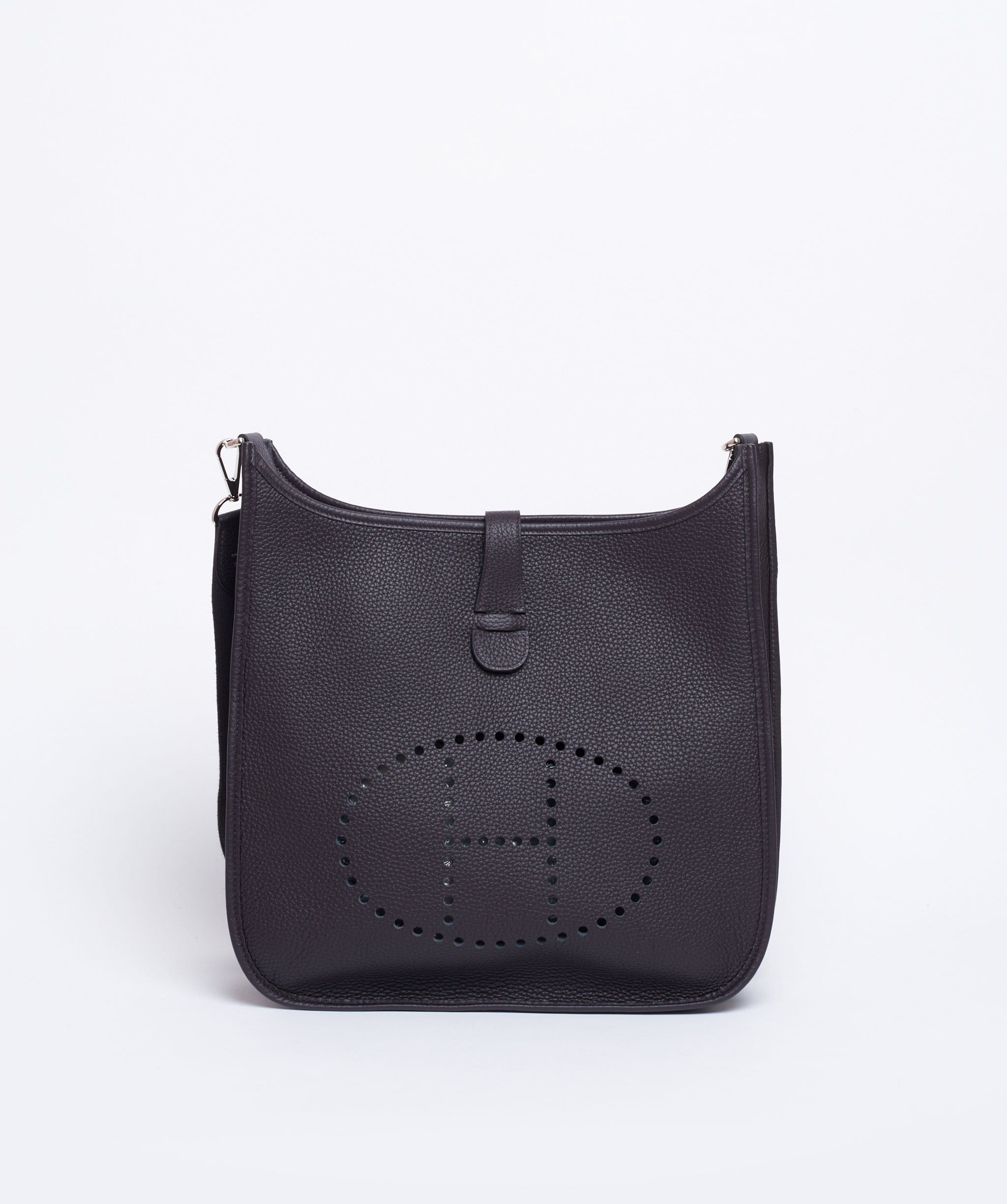 Hermès Hermes Evelyn Prune Noir 33