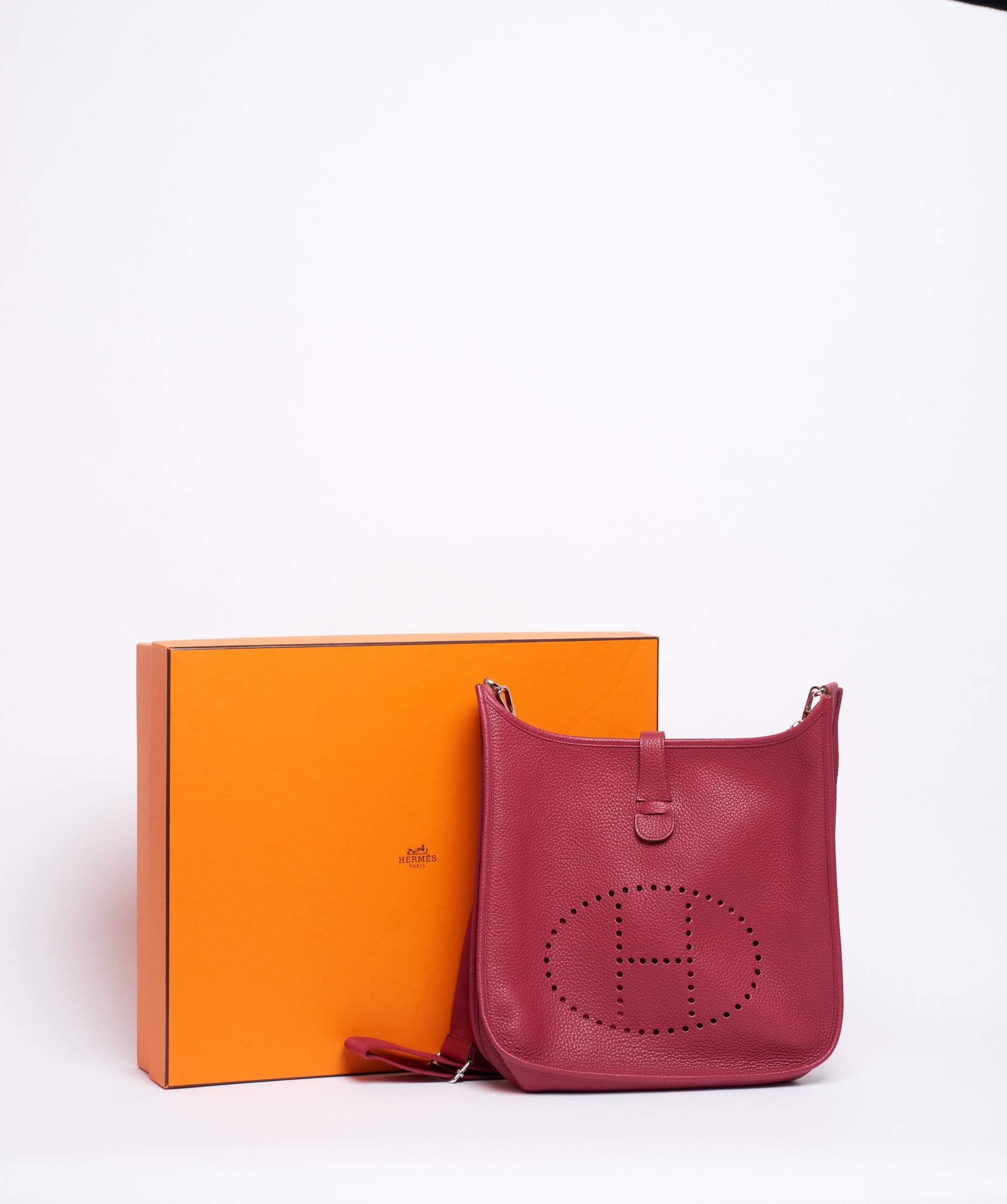 Hermès Hermes Evelyne Raspberry 33