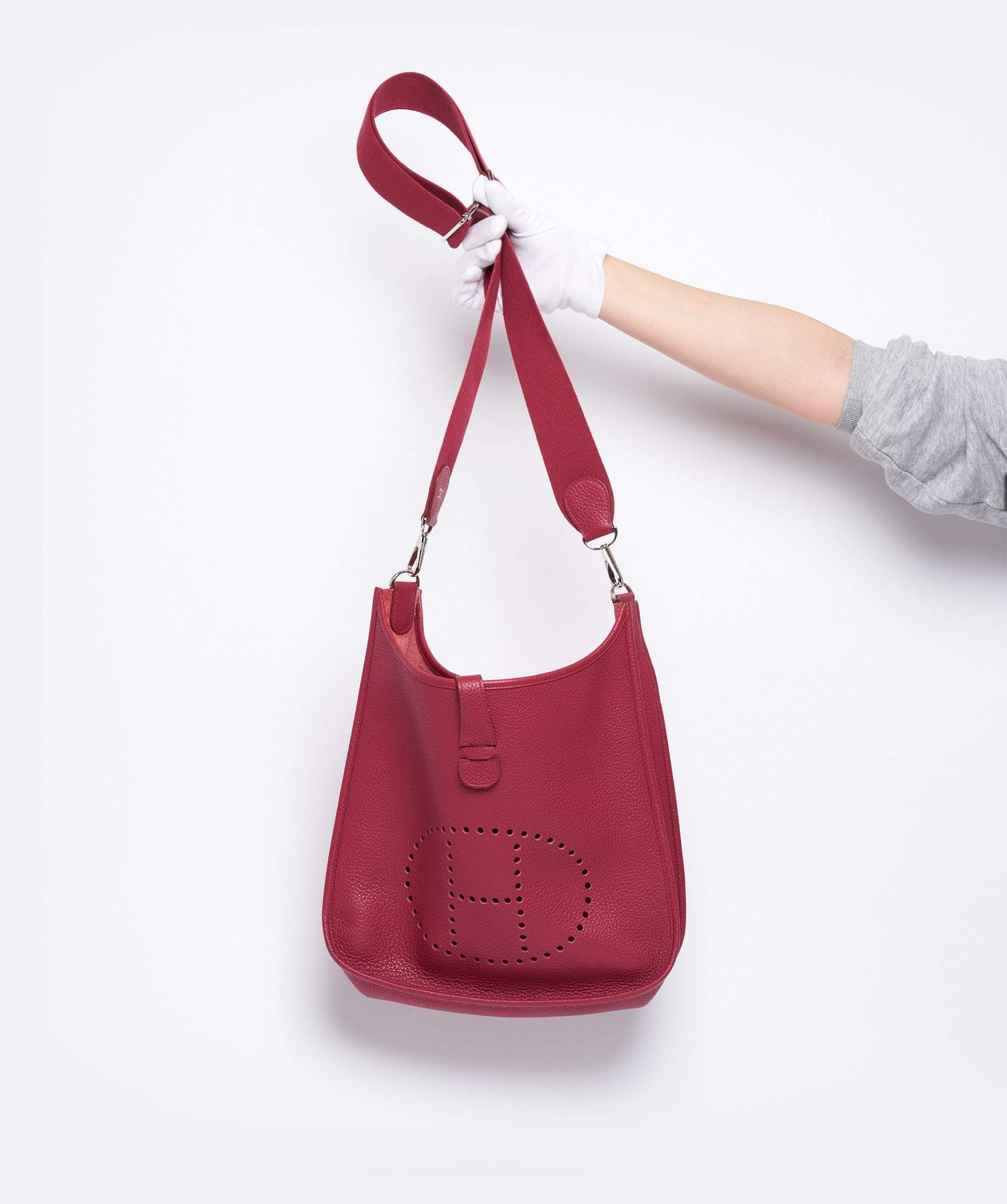 Hermès Hermes Evelyne Raspberry 33