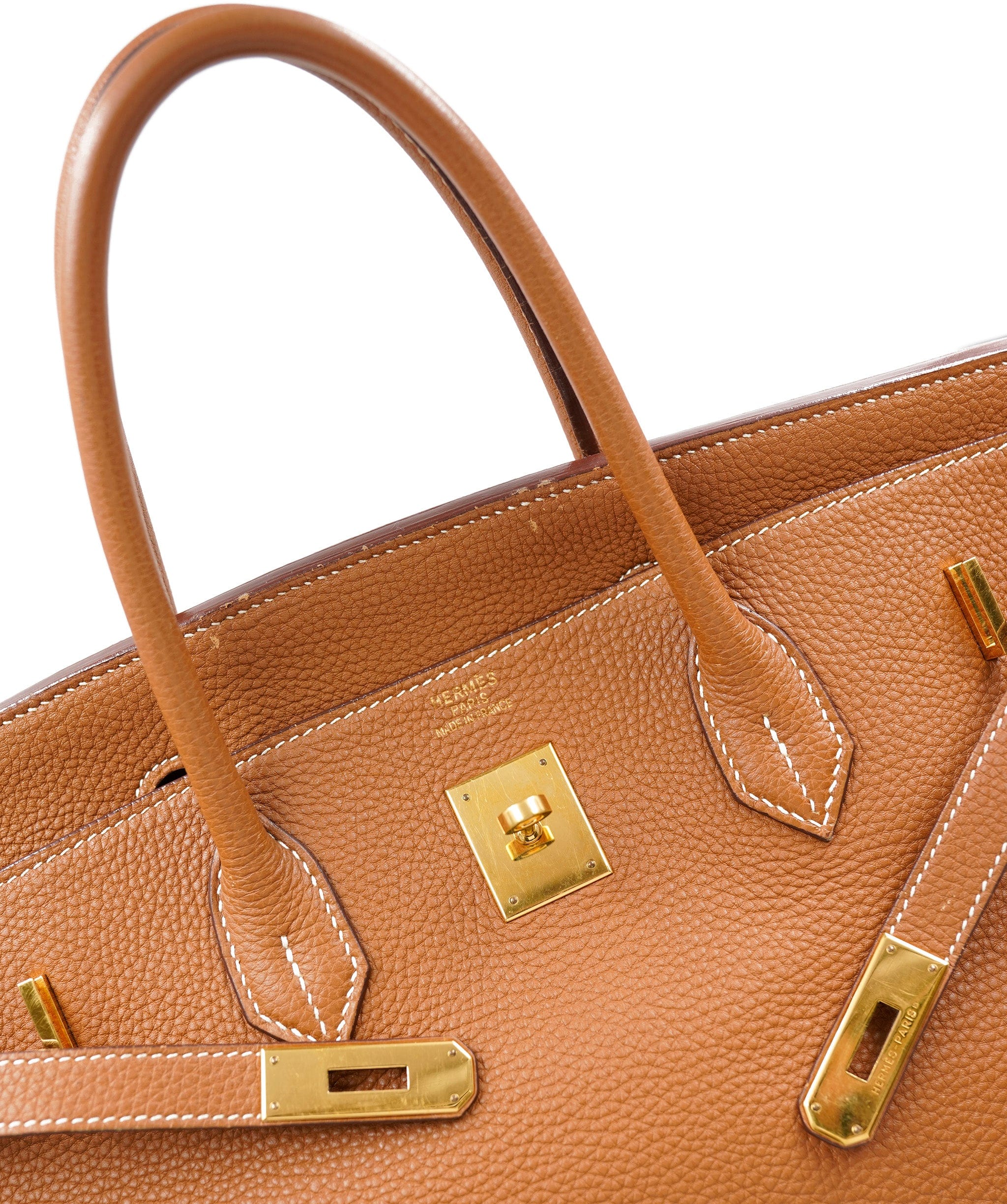 Hermès Hermes gold birkin 40 with GHW - AWL3055