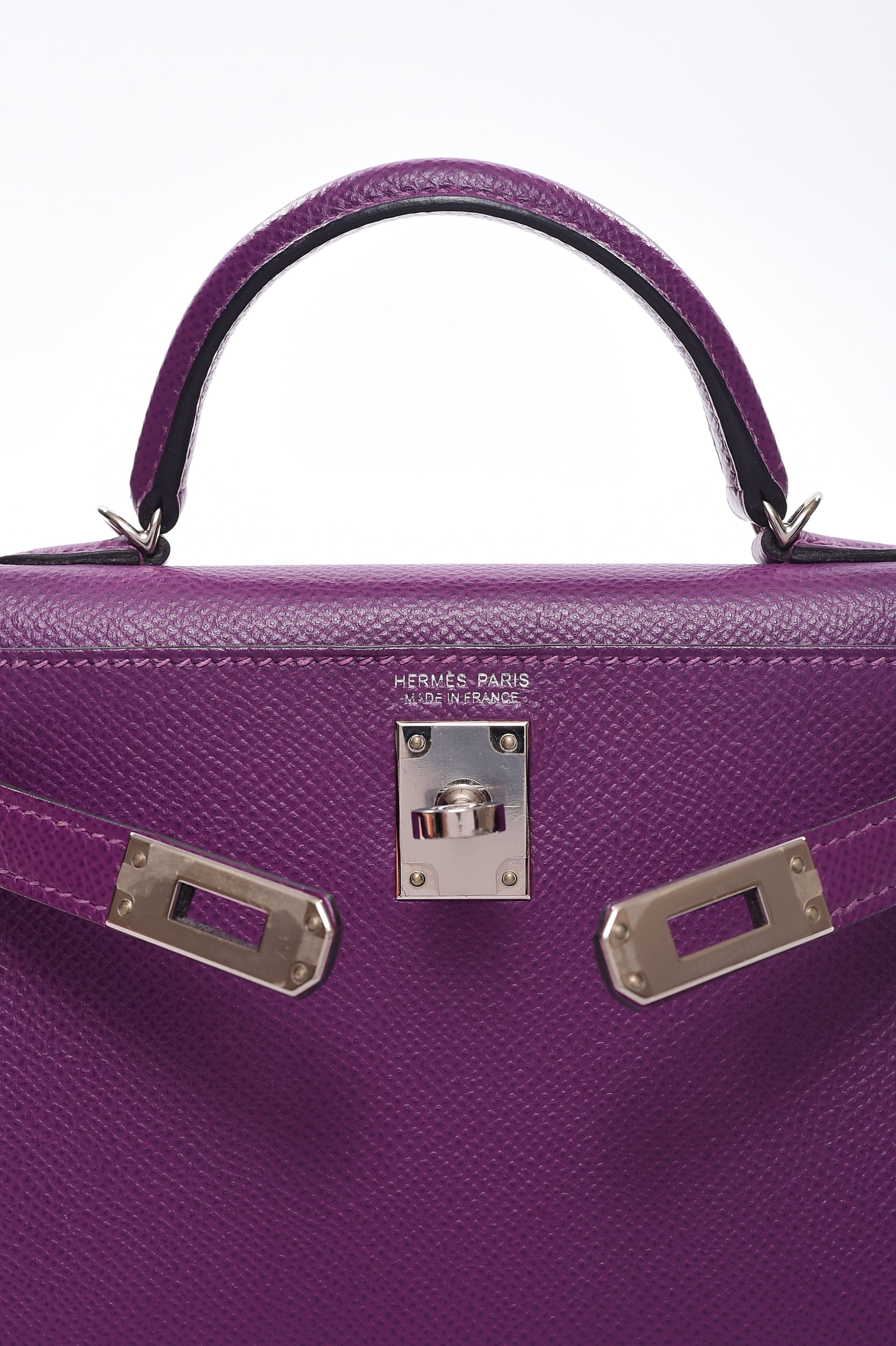 Hermès Hermes Kelly 20 Anemone Epsom PHW #D - SKL1217