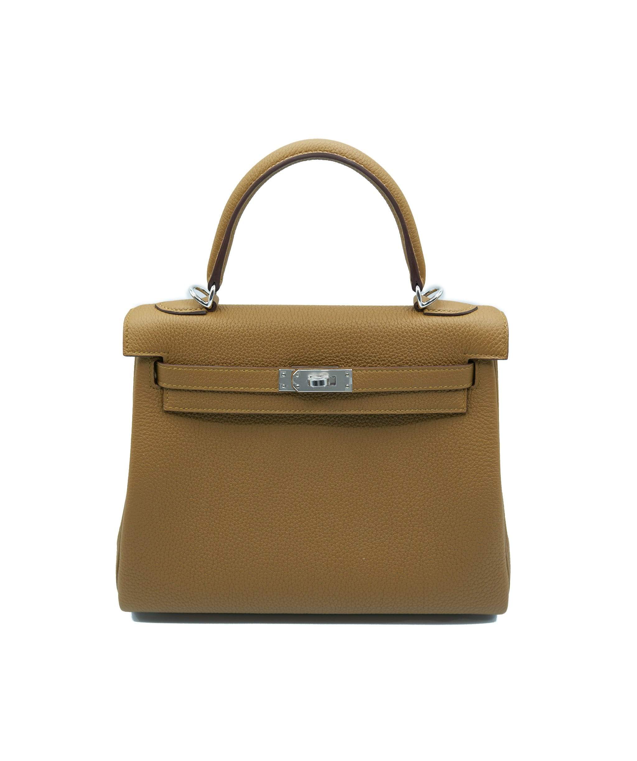 Hermès Hermès Kelly 25 Bronze Togo PHW ASL1189