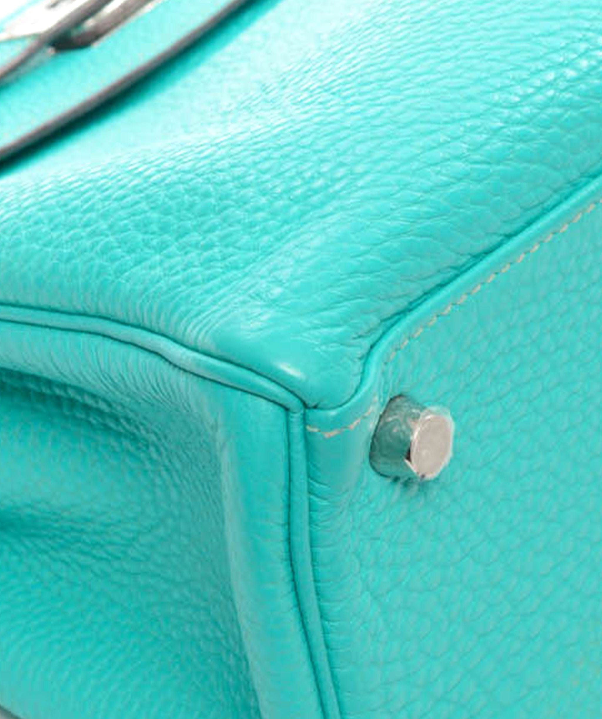 Hermès Hermes Kelly 25 Lagoon Togo Phw #L SKL1202