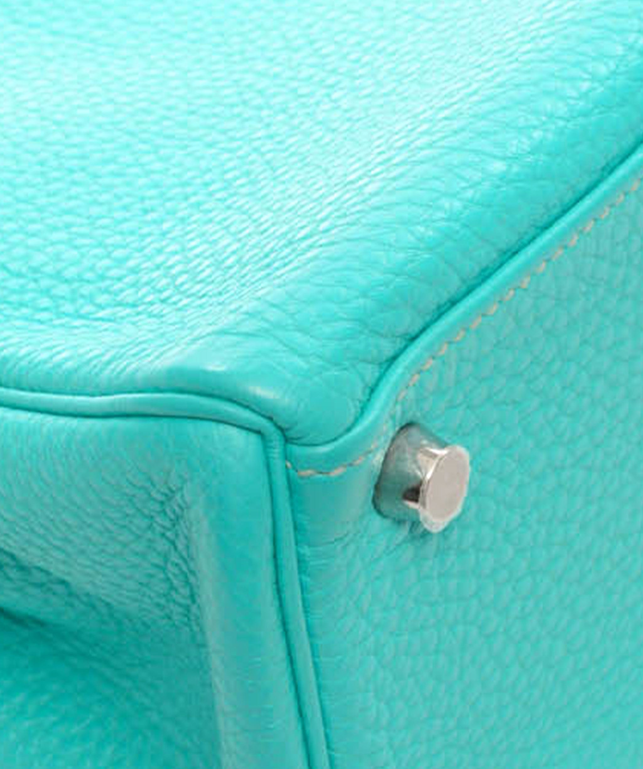 Hermès Hermes Kelly 25 Lagoon Togo Phw #L SKL1202