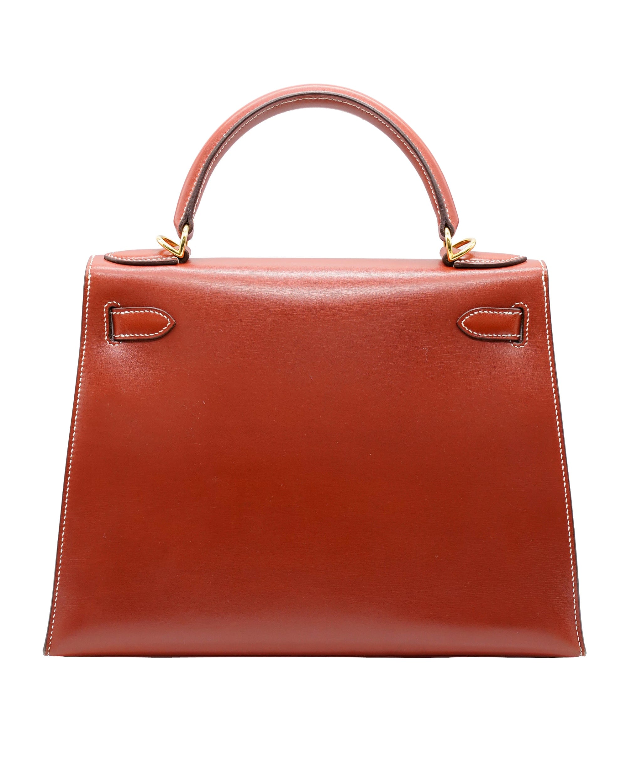 Hermès Hermès Kelly 28 Box Calf Brique with GHW - ASL5927