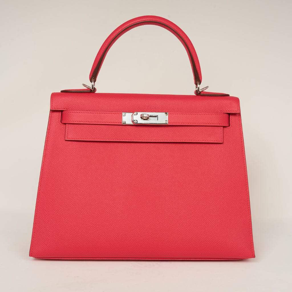 Hermès Hermes Kelly 28 Epsom Rose Extreme