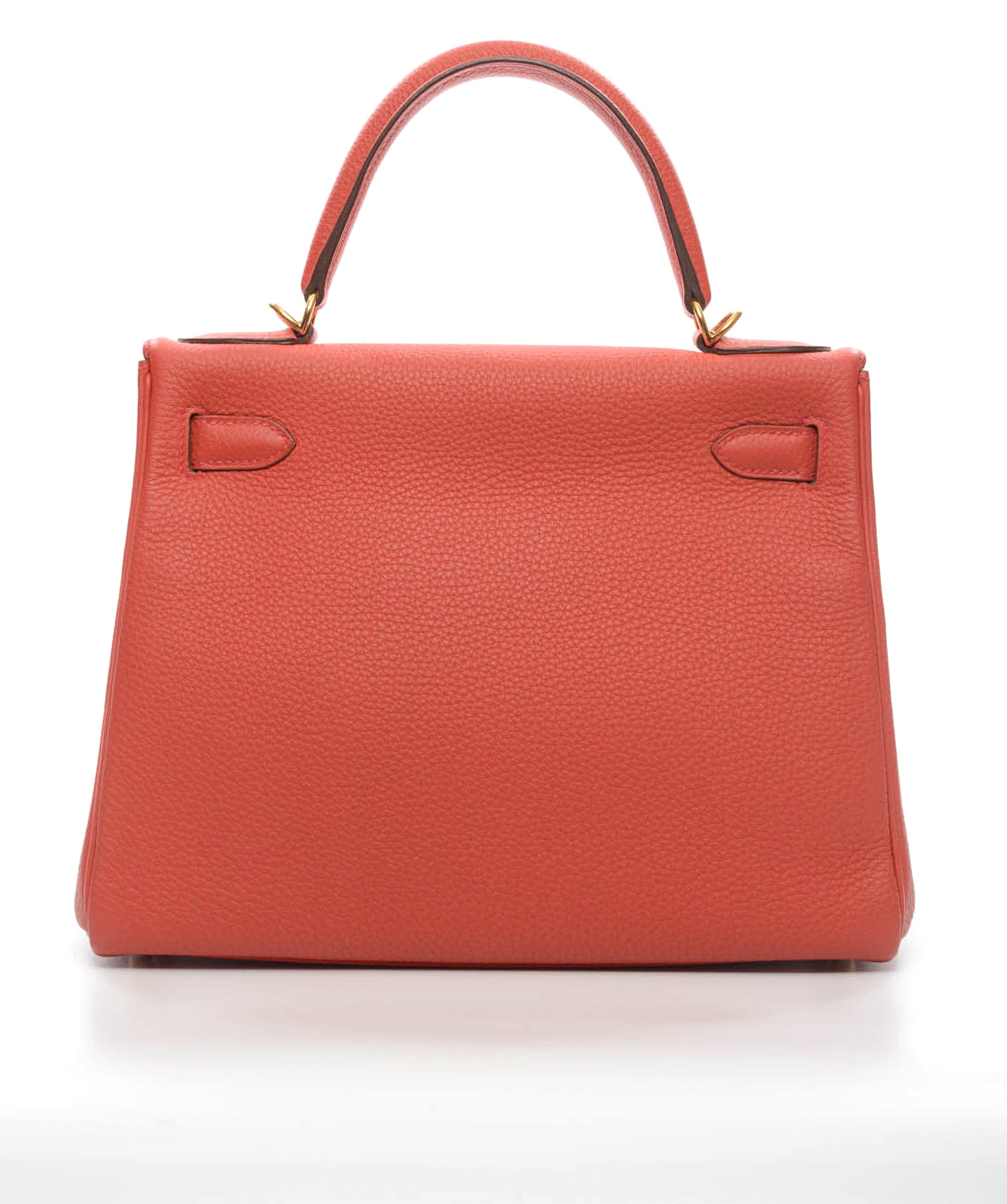 Hermès Hermes Kelly 28 Geranium Togo Ghw #X SKL1207