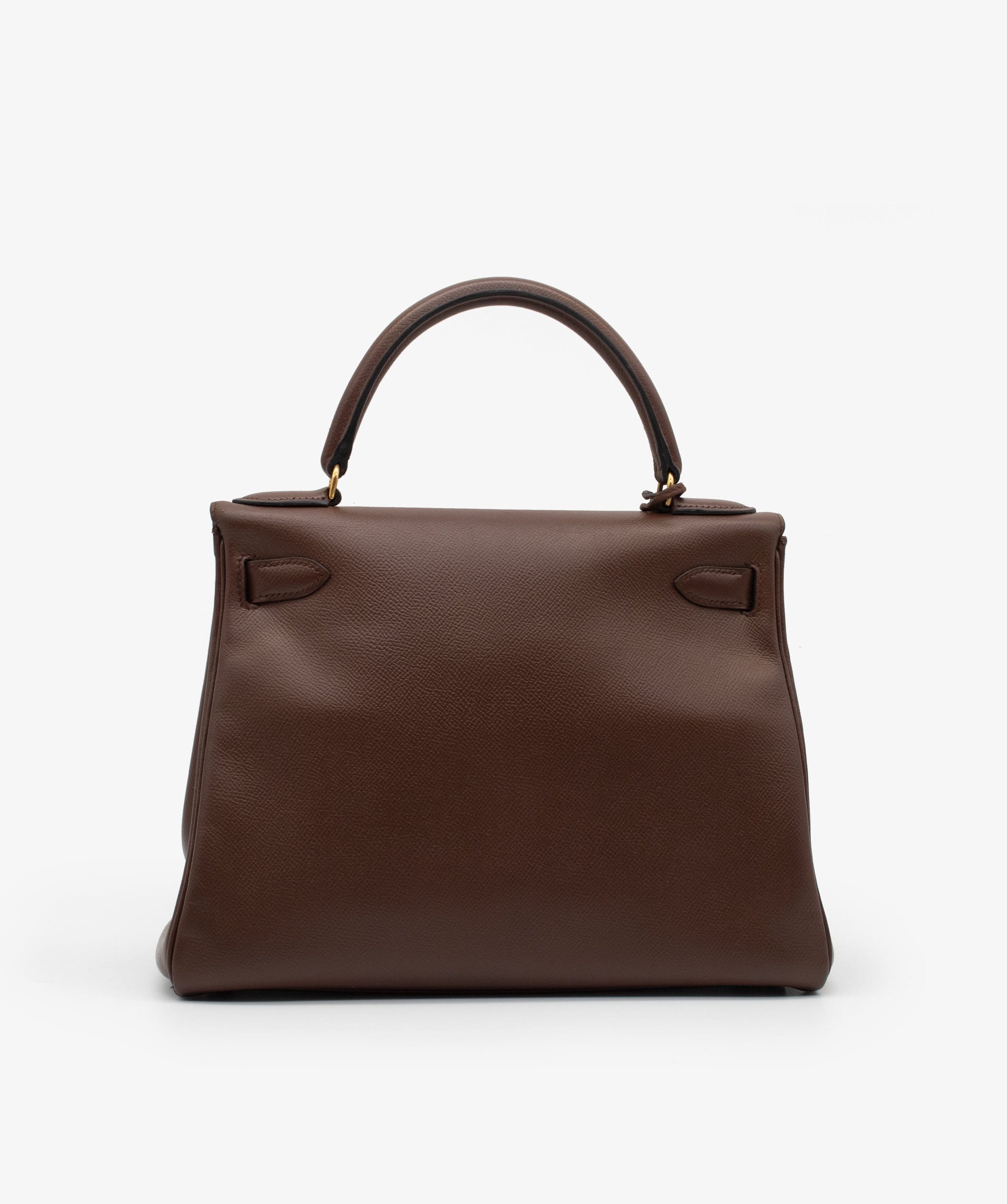 Hermès Hermes Kelly 28 GHW Brown Epsom