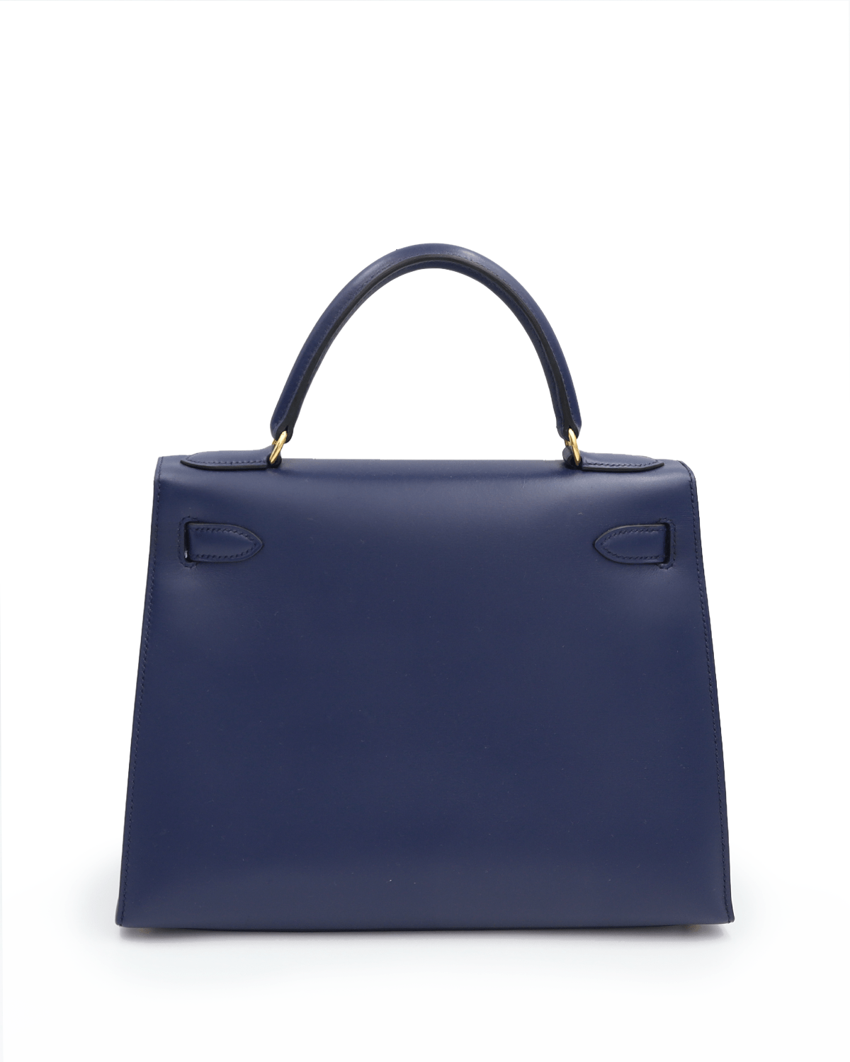 Hermès Hermès Kelly 28 Navy Box Calf GHW #Y ASL2465