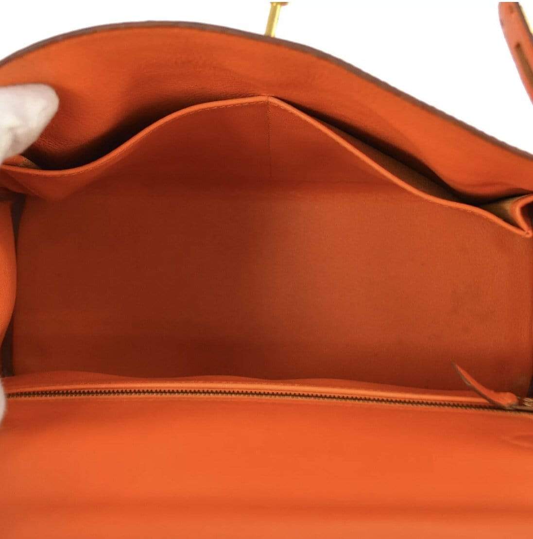 Hermès Hermès kelly 28 orange ghw