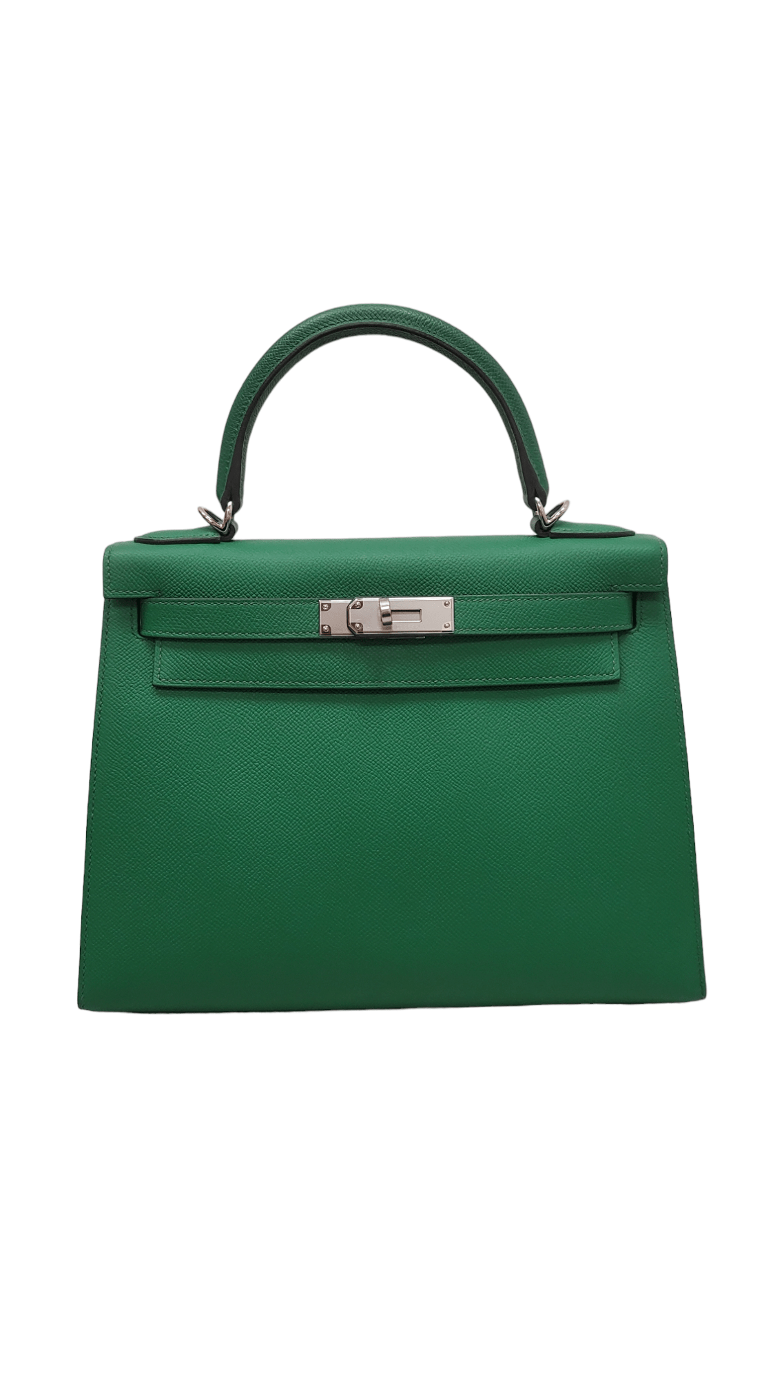 Hermès Hermes Kelly 28 Sellier Cactus Epsom PHW #D SKL1553