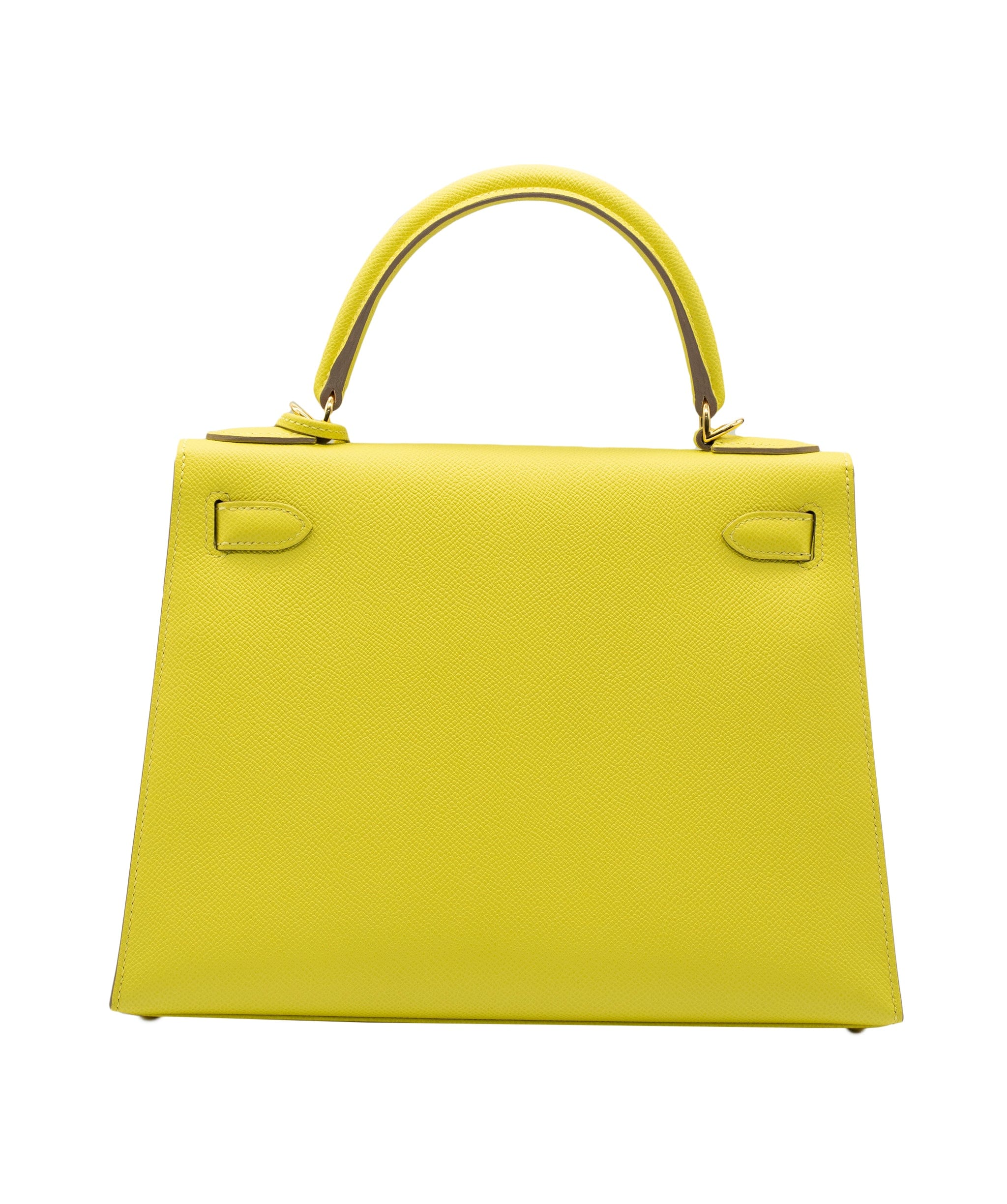 Hermès Hermes Kelly 28 Sellier Lime Epsom GHW #D SKL1216