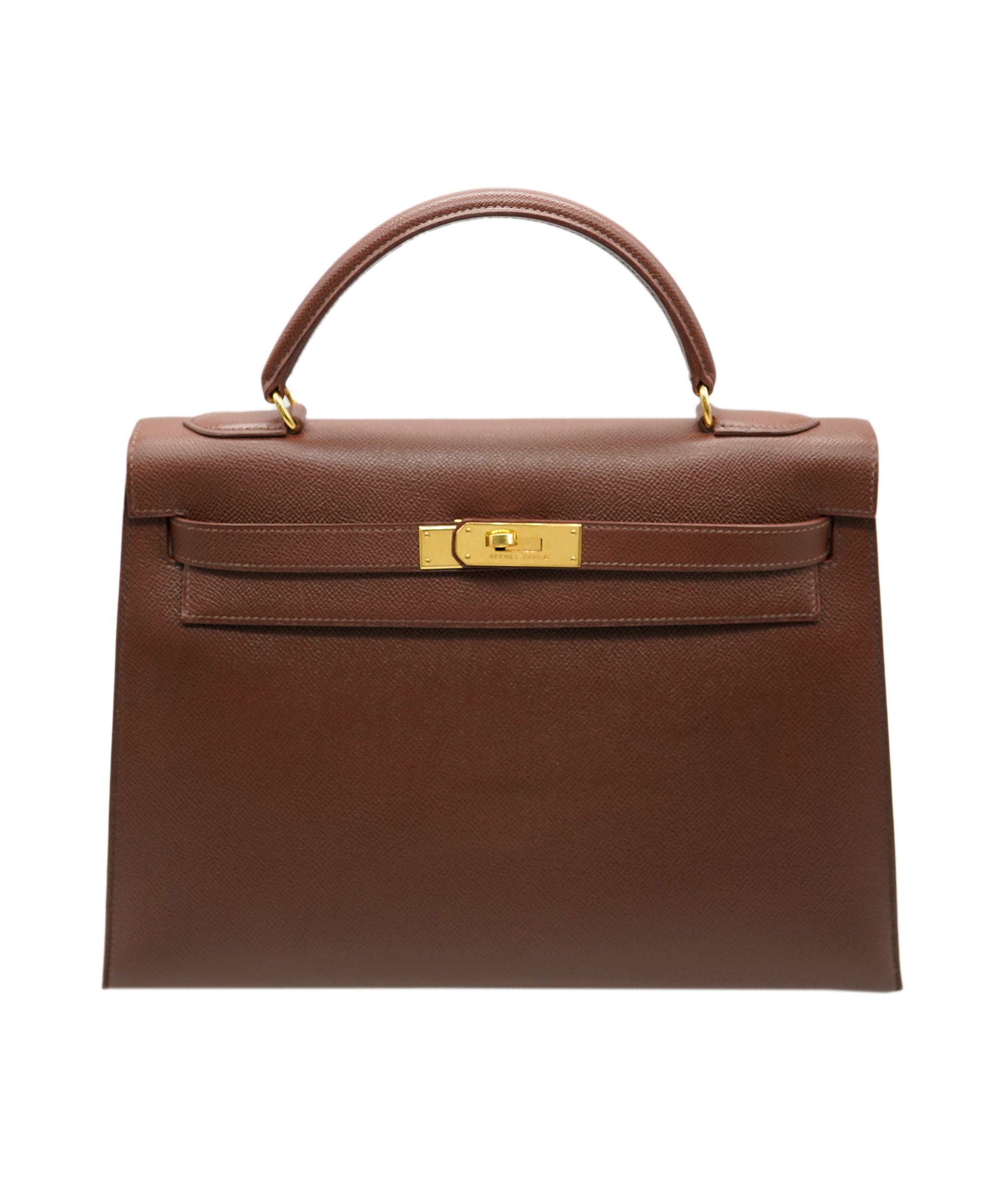 Hermès Hermes Kelly 32 2Way Kushbel Havana 〇x Carved Sea 90173380 ASL7527