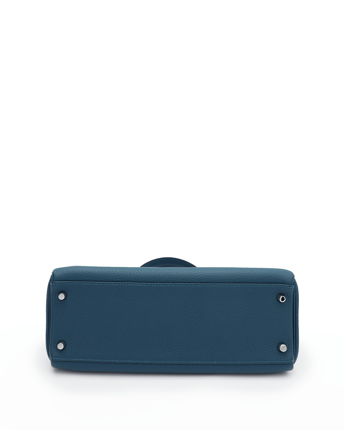 Hermès Hermes Kelly 32 Amazone Blue Colvert Clemence PHW SYL1001