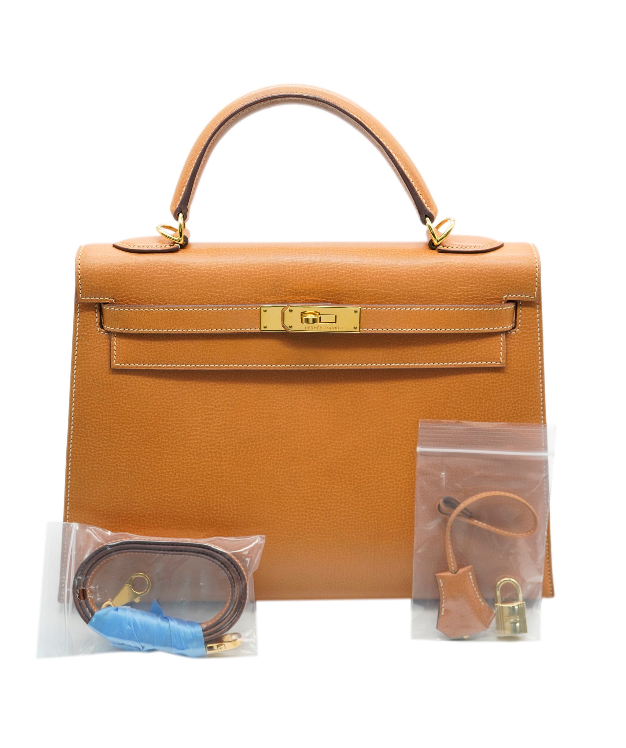 Hermès Hermes Kelly 32 Ardennes Gold Stamp G Square 90183312 ASL7412