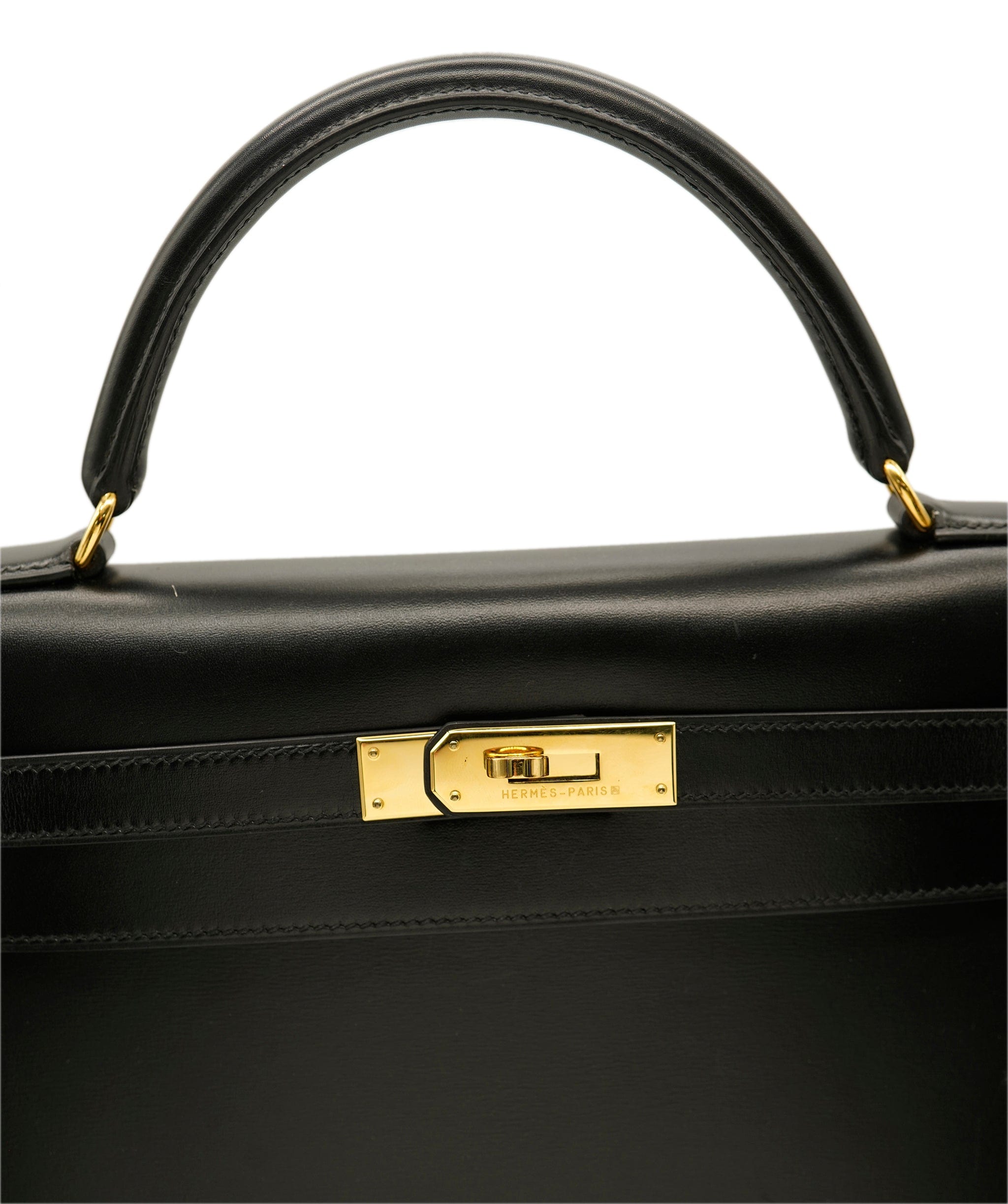 Hermès Hermes Kelly 32 black box calf ASL6538