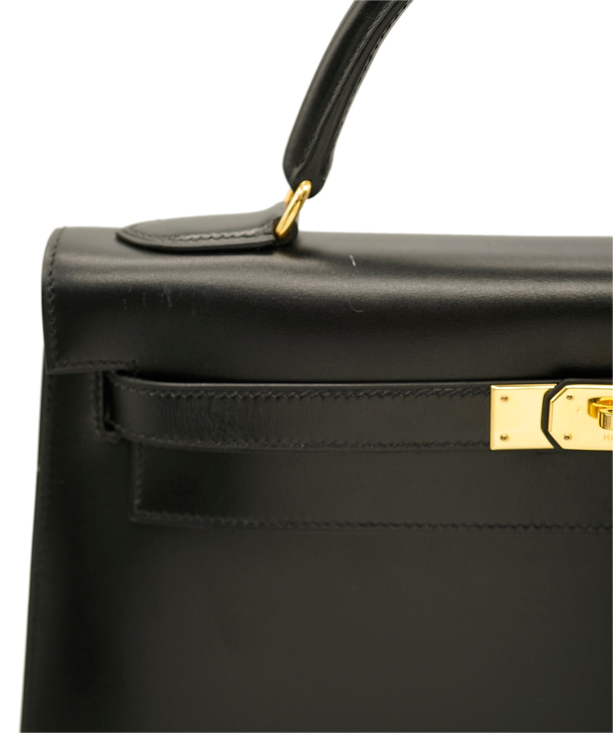 Hermès Hermes Kelly 32 black box calf ASL6538