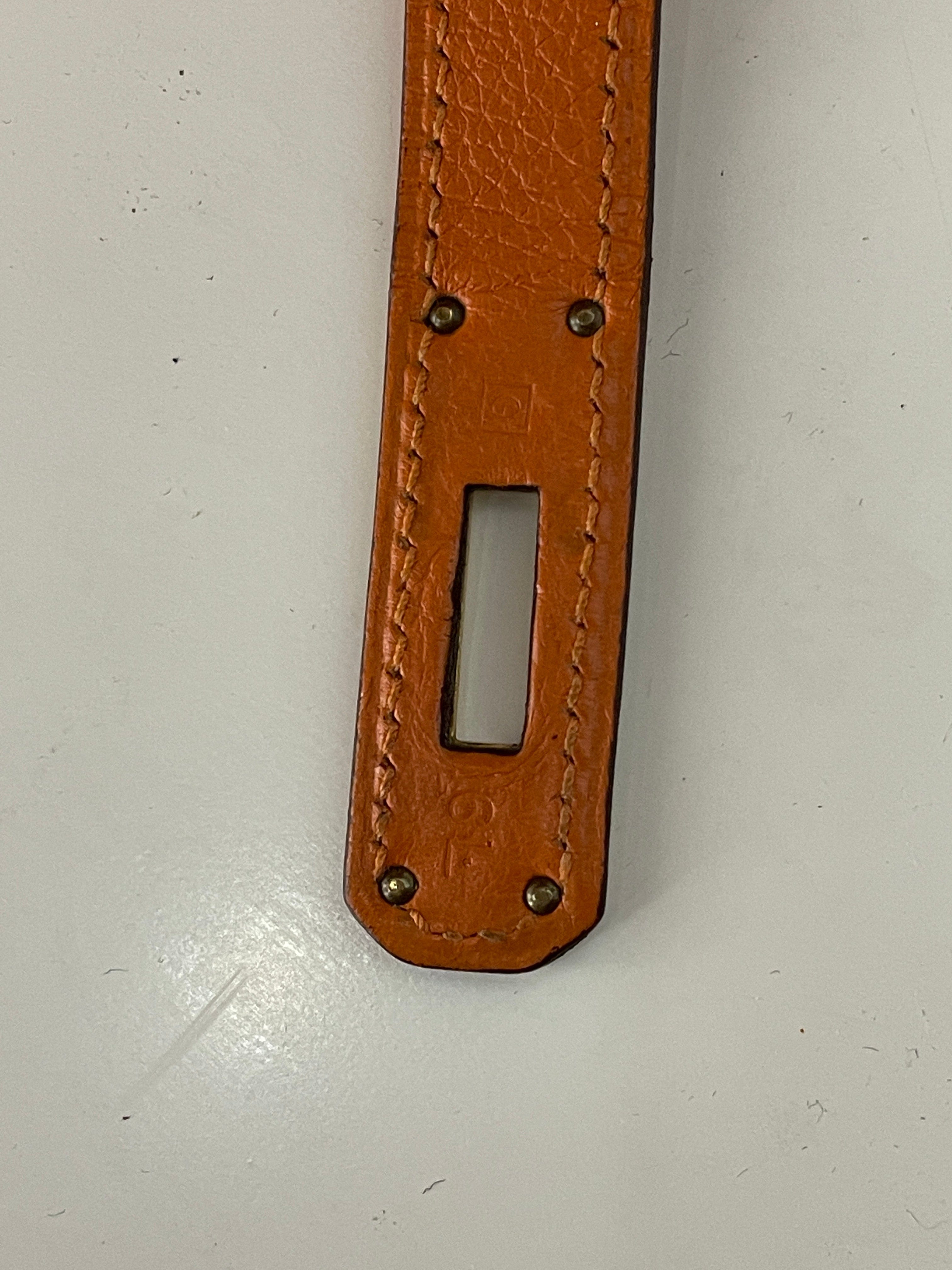 Hermès Hermès Kelly 32 Clemence Orange ASL3155