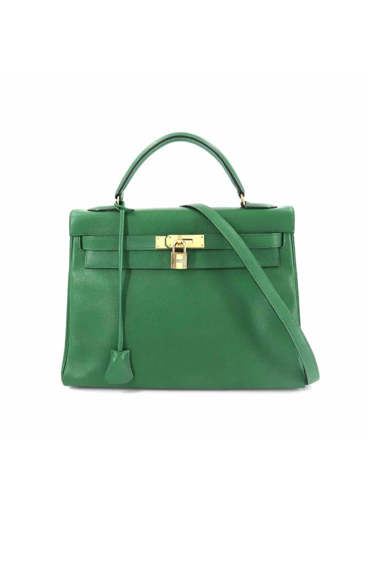 Hermès Hermès Kelly 32 Couchevel Green ASL2889