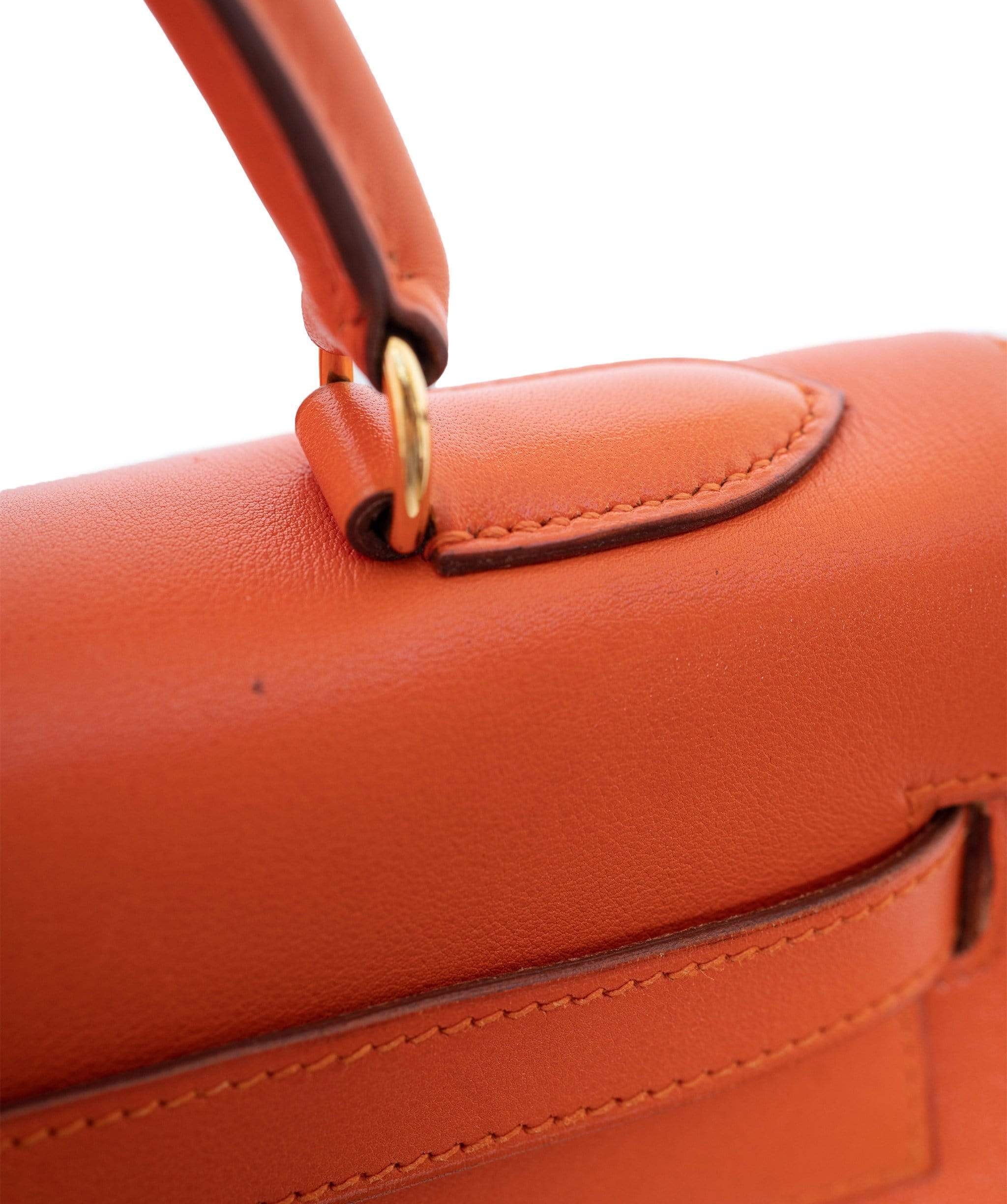 Hermès Hermes kelly 32 orange ASL1116