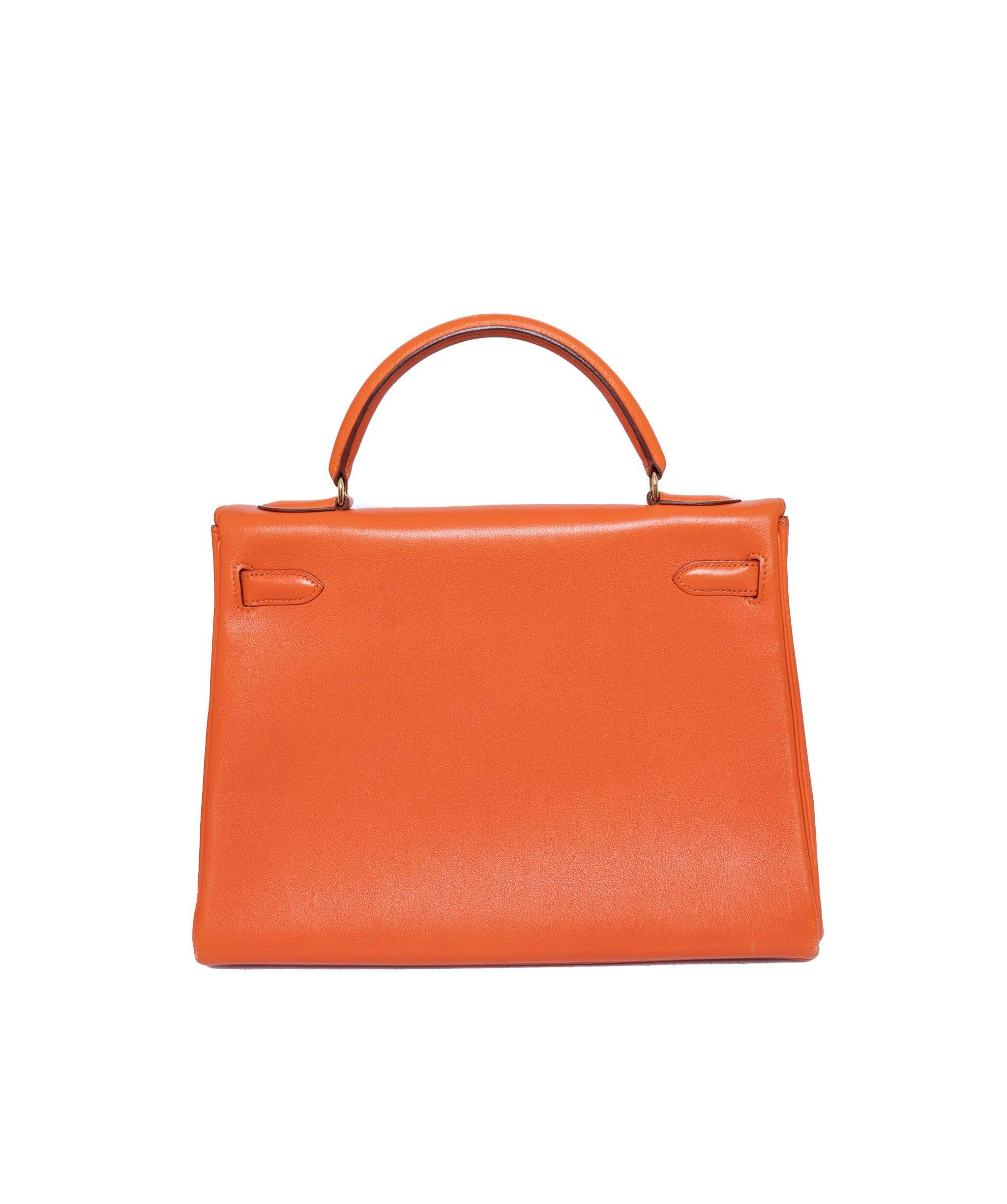 Hermès Hermes kelly 32 orange ASL1116