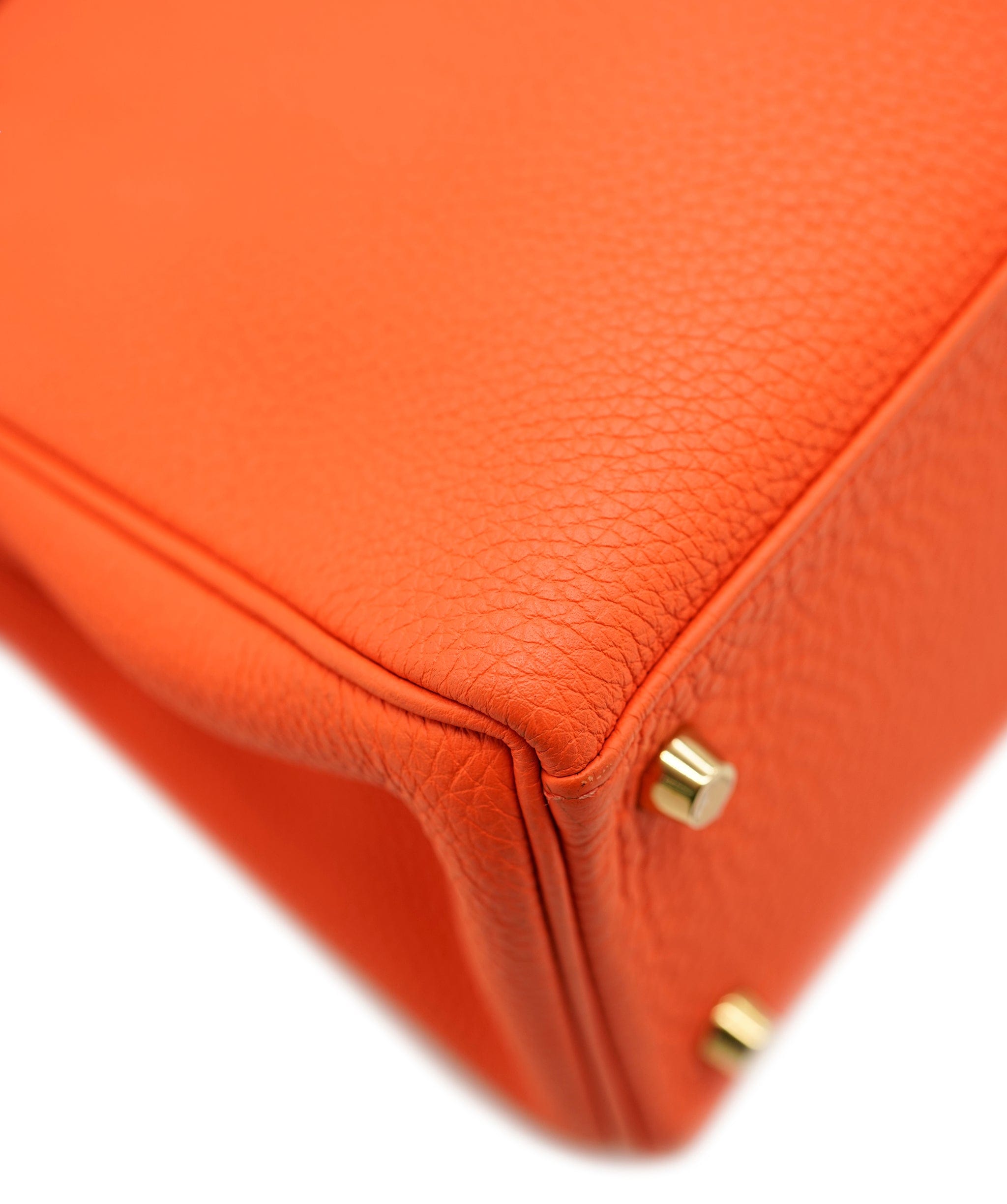 Hermès Hermes Kelly 32 Orange Togo GHW #A SKL1490