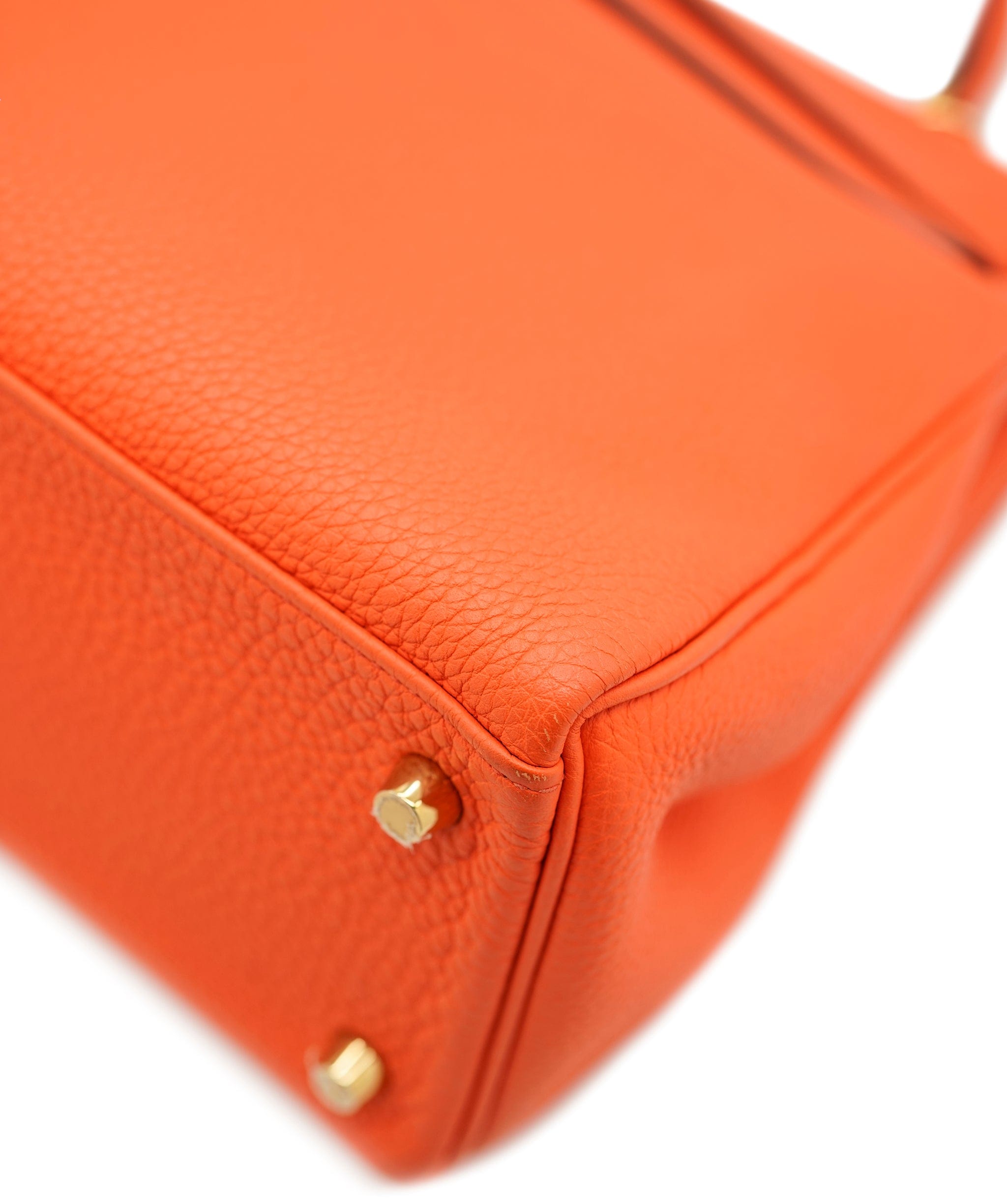 Hermès Hermes Kelly 32 Orange Togo GHW #A SKL1490