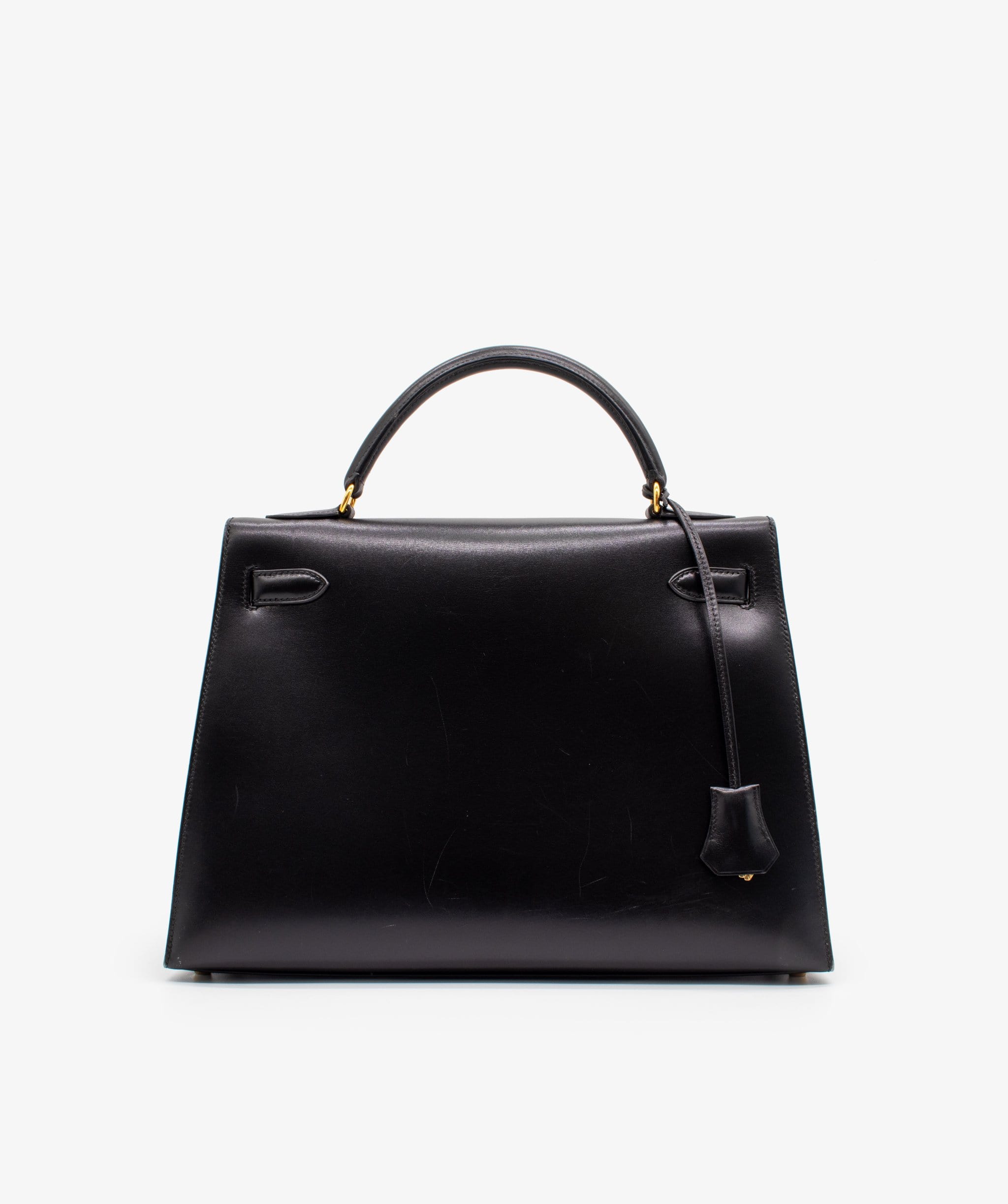 Hermès Hermes Kelly 32 Sellier Black Box Calf - ASL1602