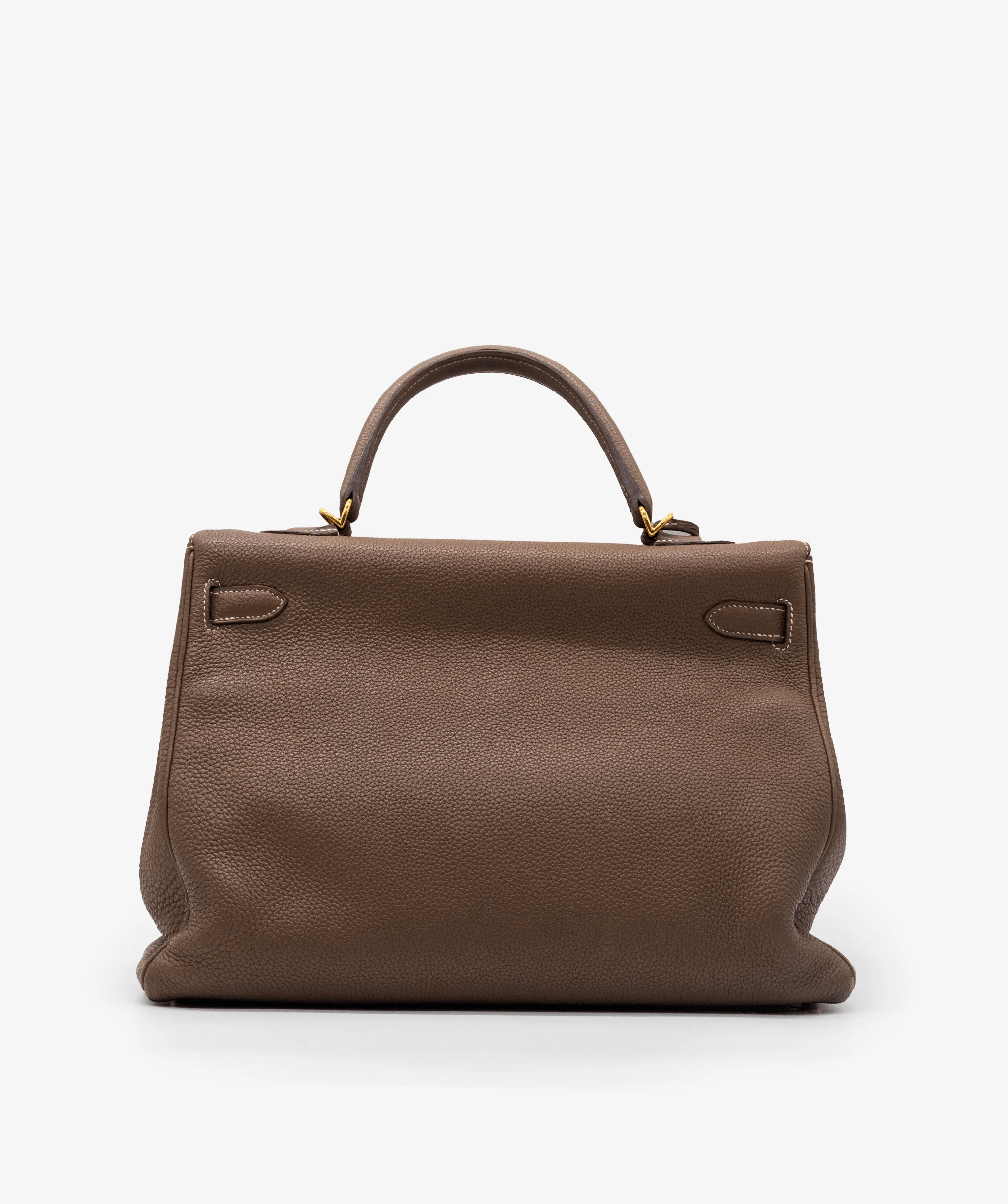 Hermès Hermes Kelly 35 Etoupe GHW RJC1117