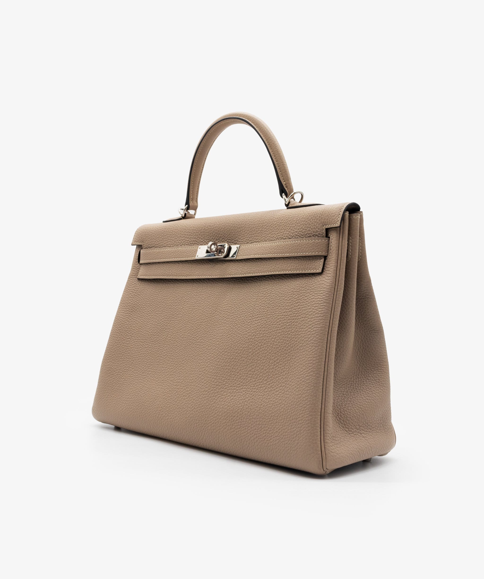 Hermès Hermes Kelly 35 Gris Asphalt PHW RJL1208