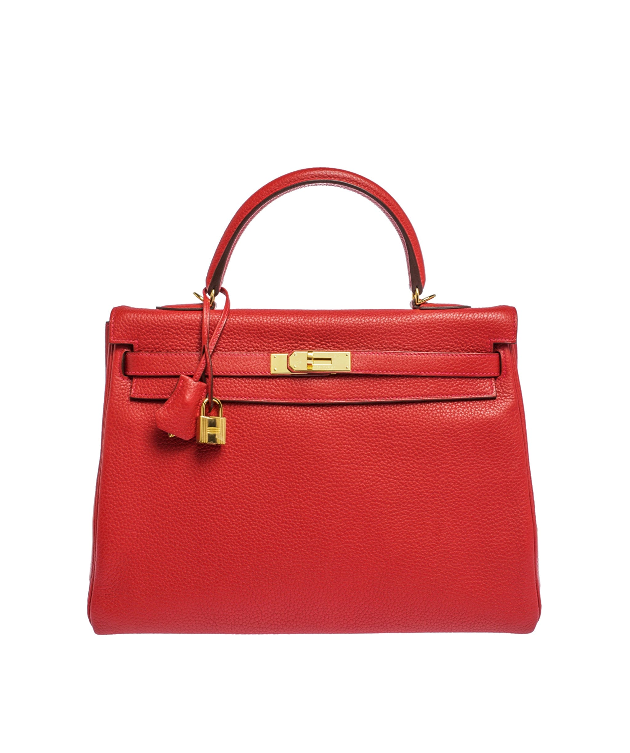 Hermès Hermes Kelly 35 Red GHW RJC1162