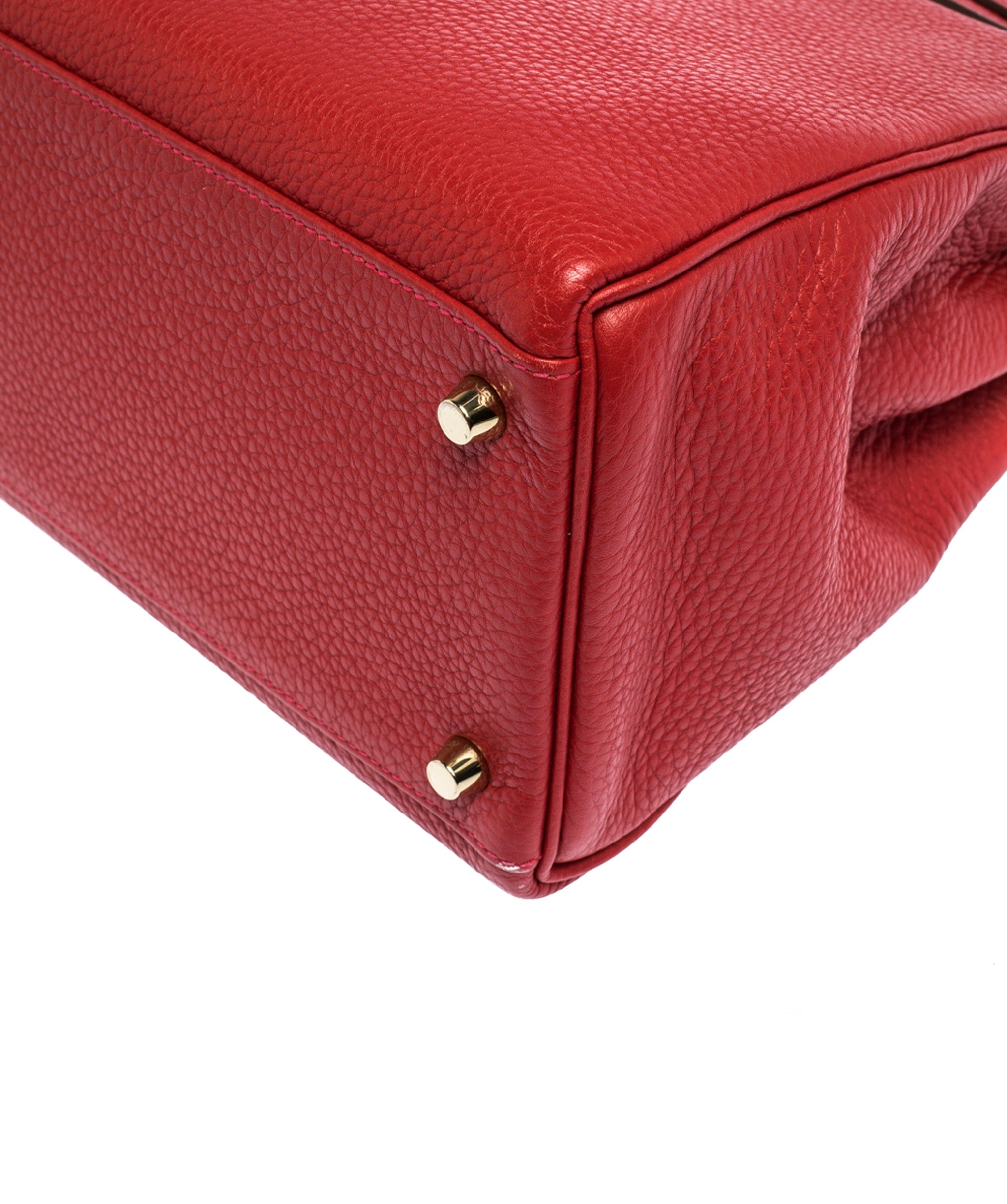 Hermès Hermes Kelly 35 Red GHW RJC1162