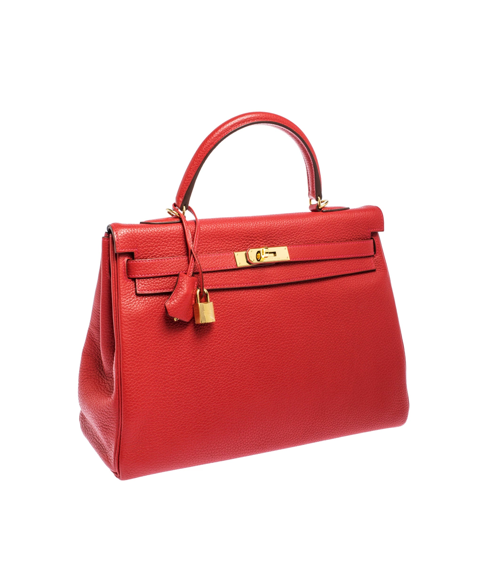 Hermès Hermes Kelly 35 Red GHW RJC1162