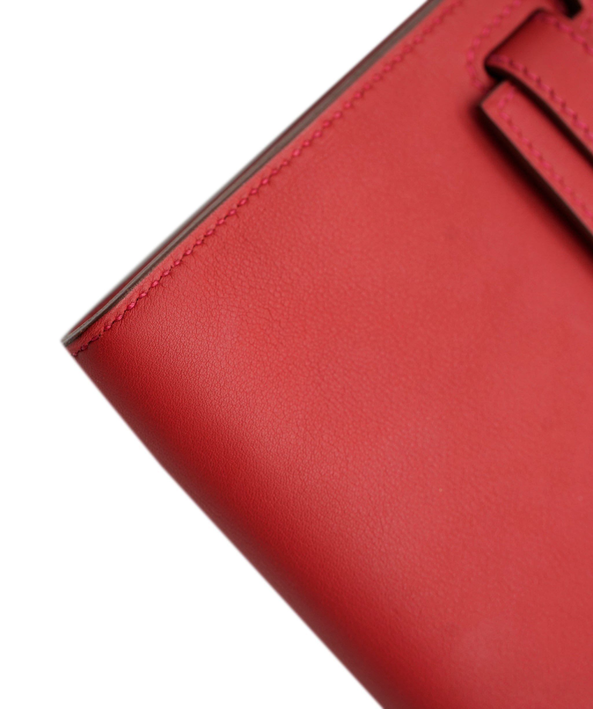 Hermès Hermes Kelly Cut Rouge Vif Swift GHW #T SKL1516