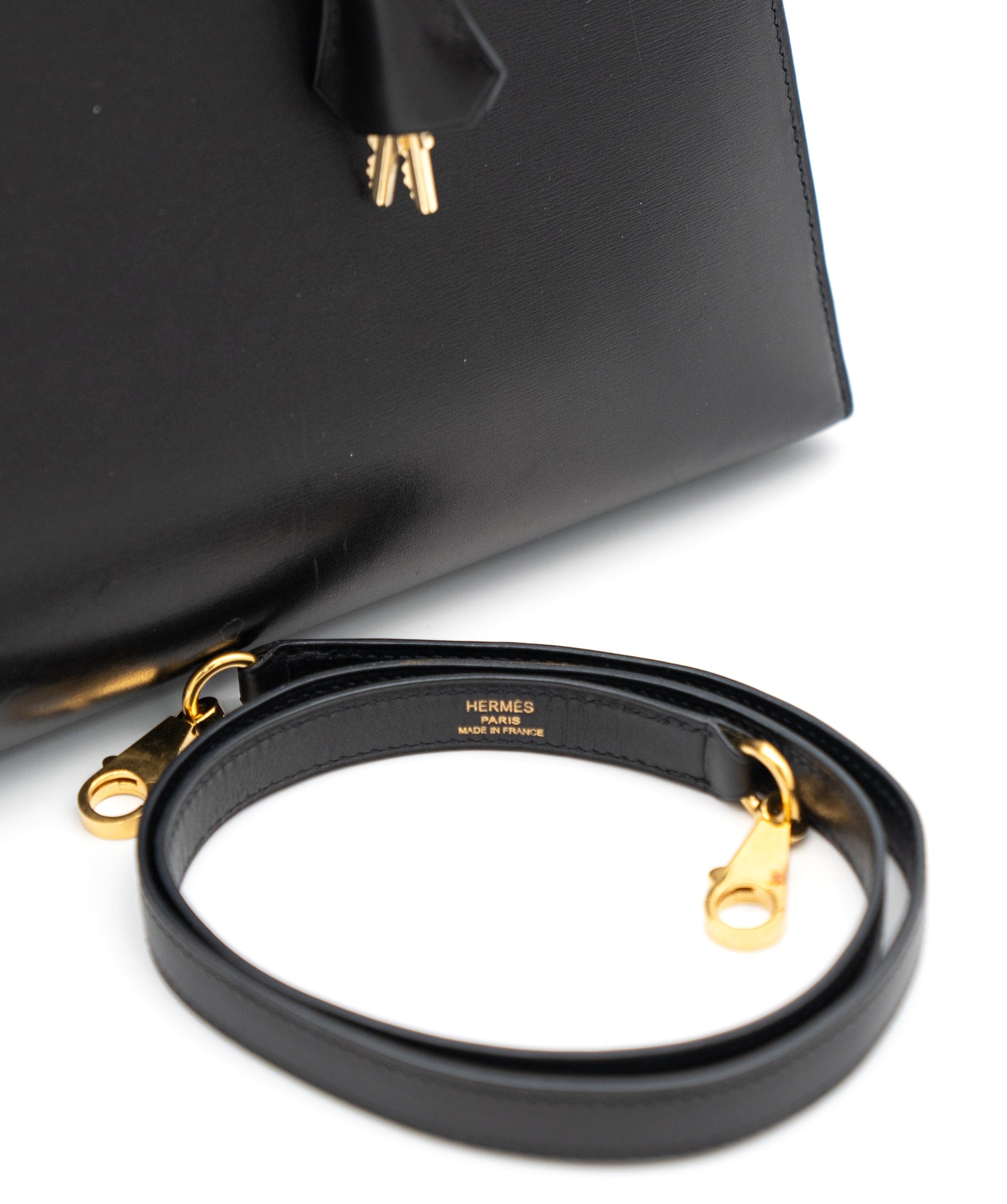 Hermès Hermes Kelly Sellier 32 Black Box ... PXL2268