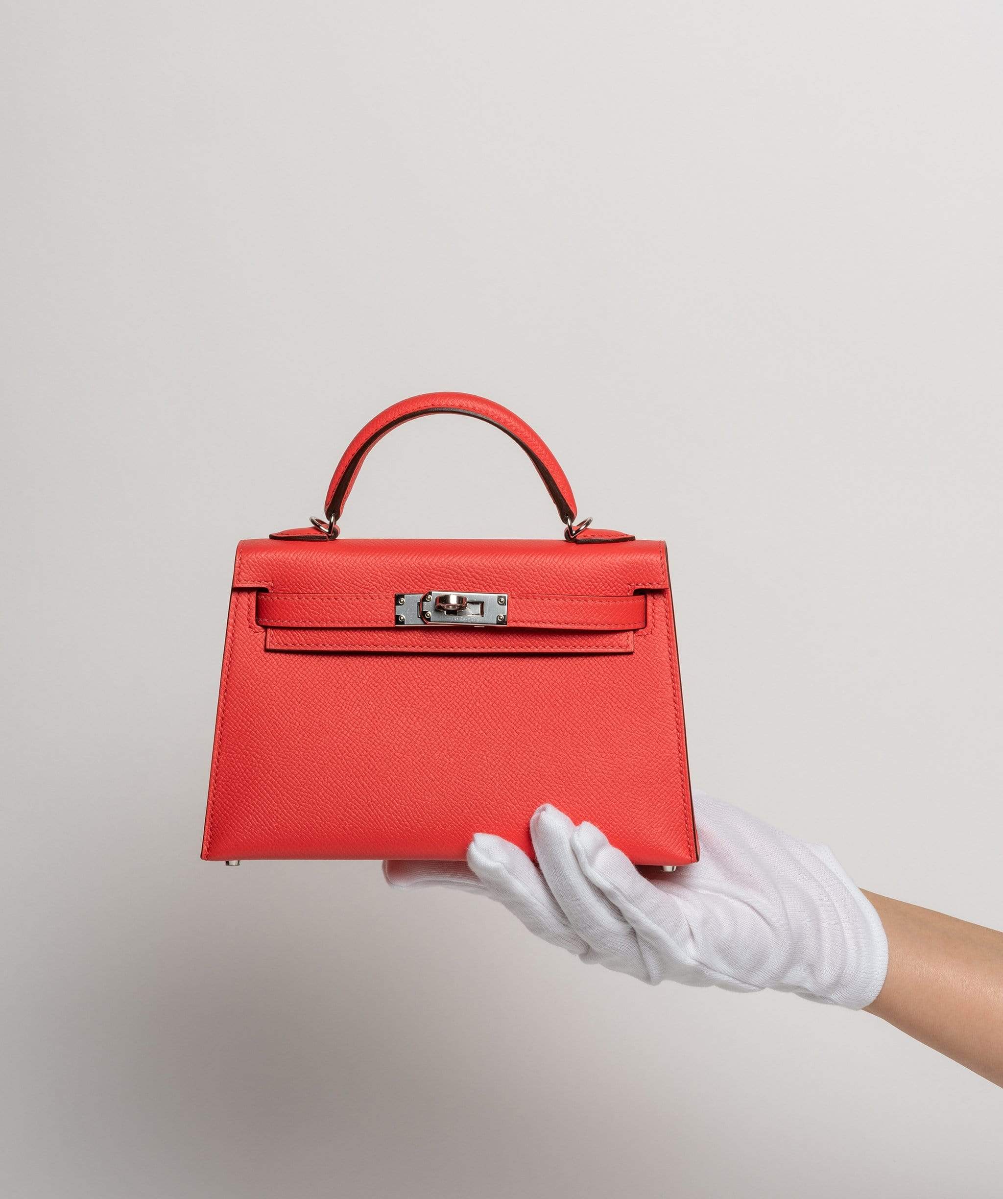 Hermès Hermes Mini Kelly Rose Jaipur