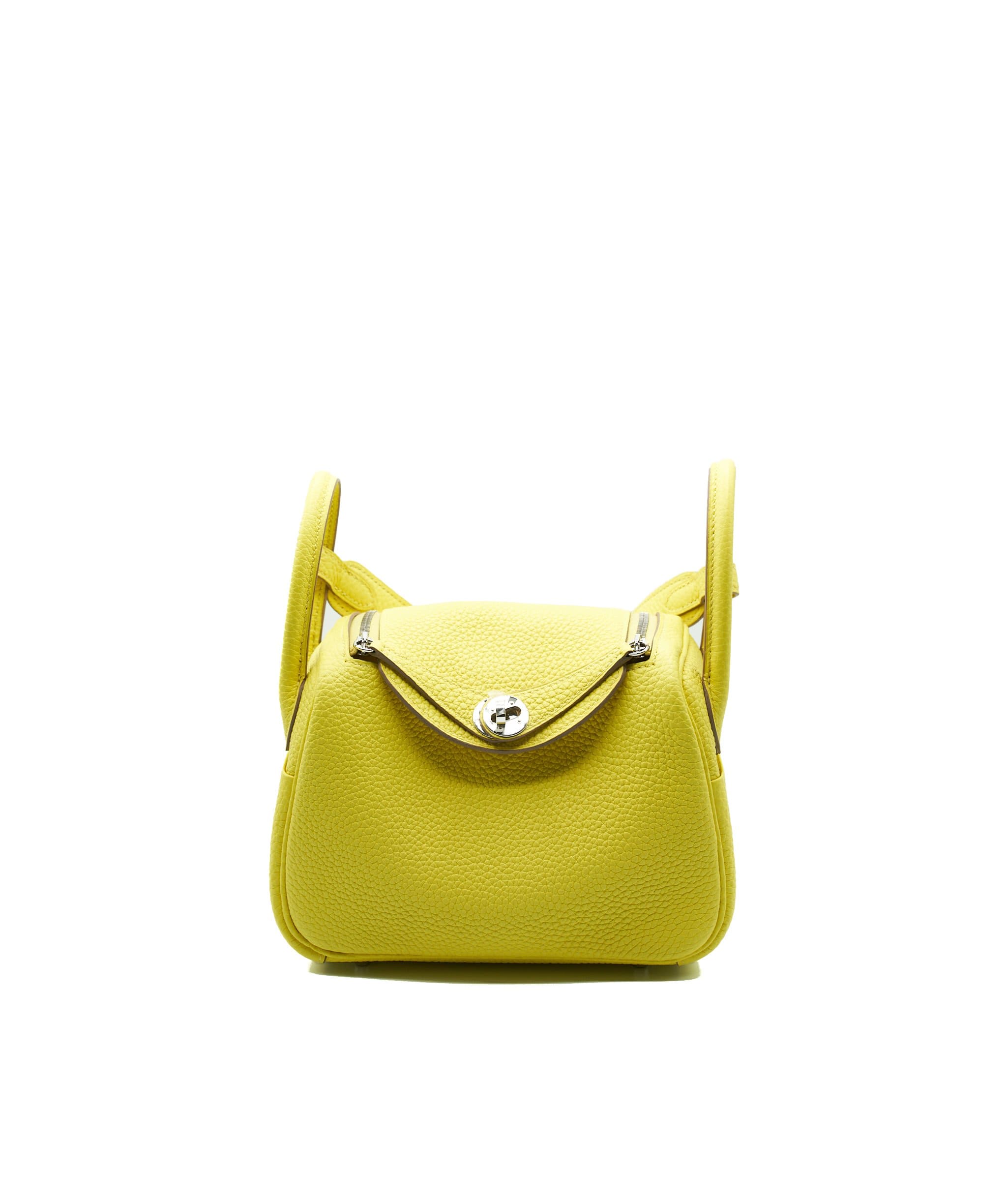 Hermès Hermès Mini Lindy Lime with PHW RJL1057