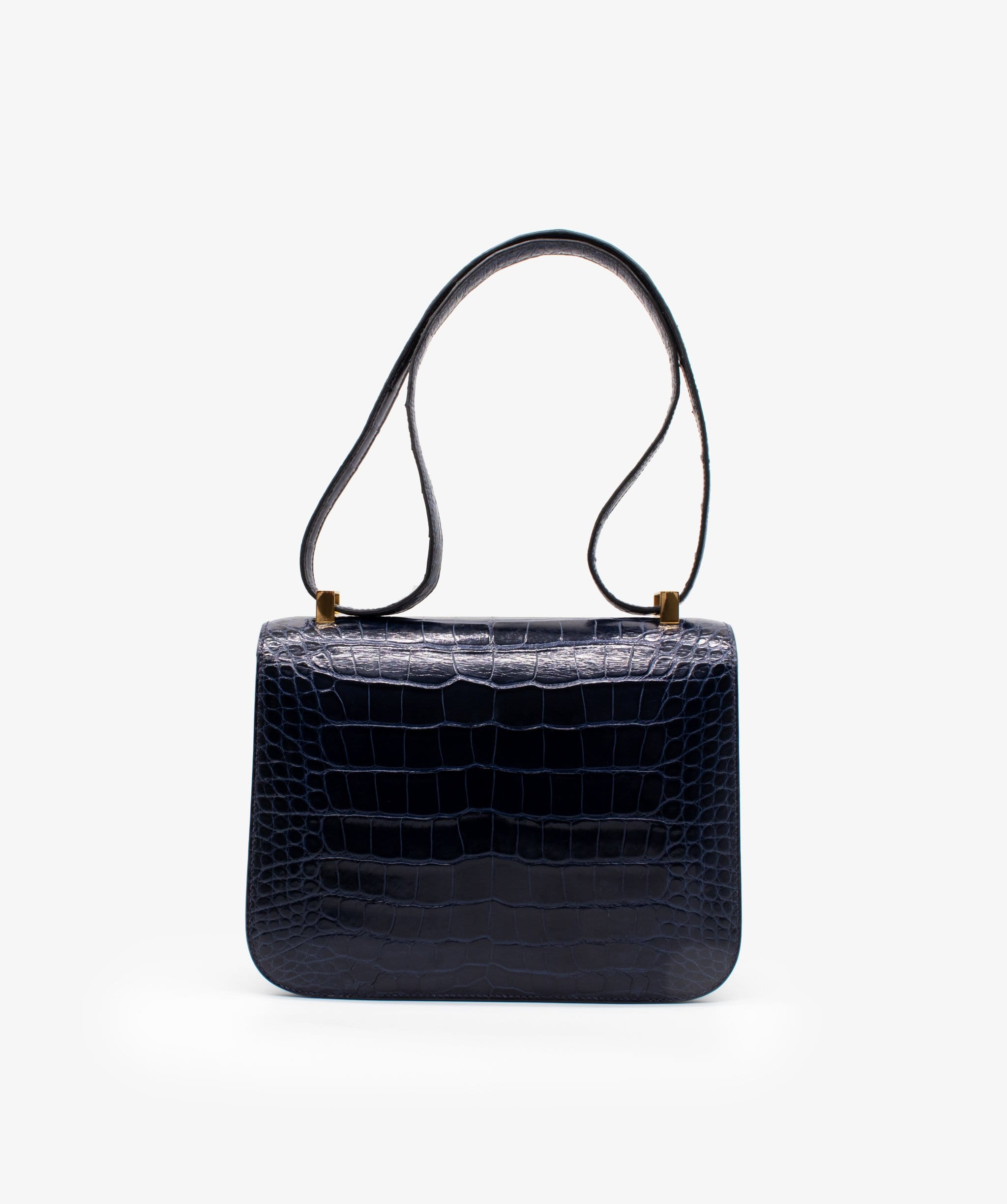 Hermès Hermes Navy Crocodile Constance RJC1092