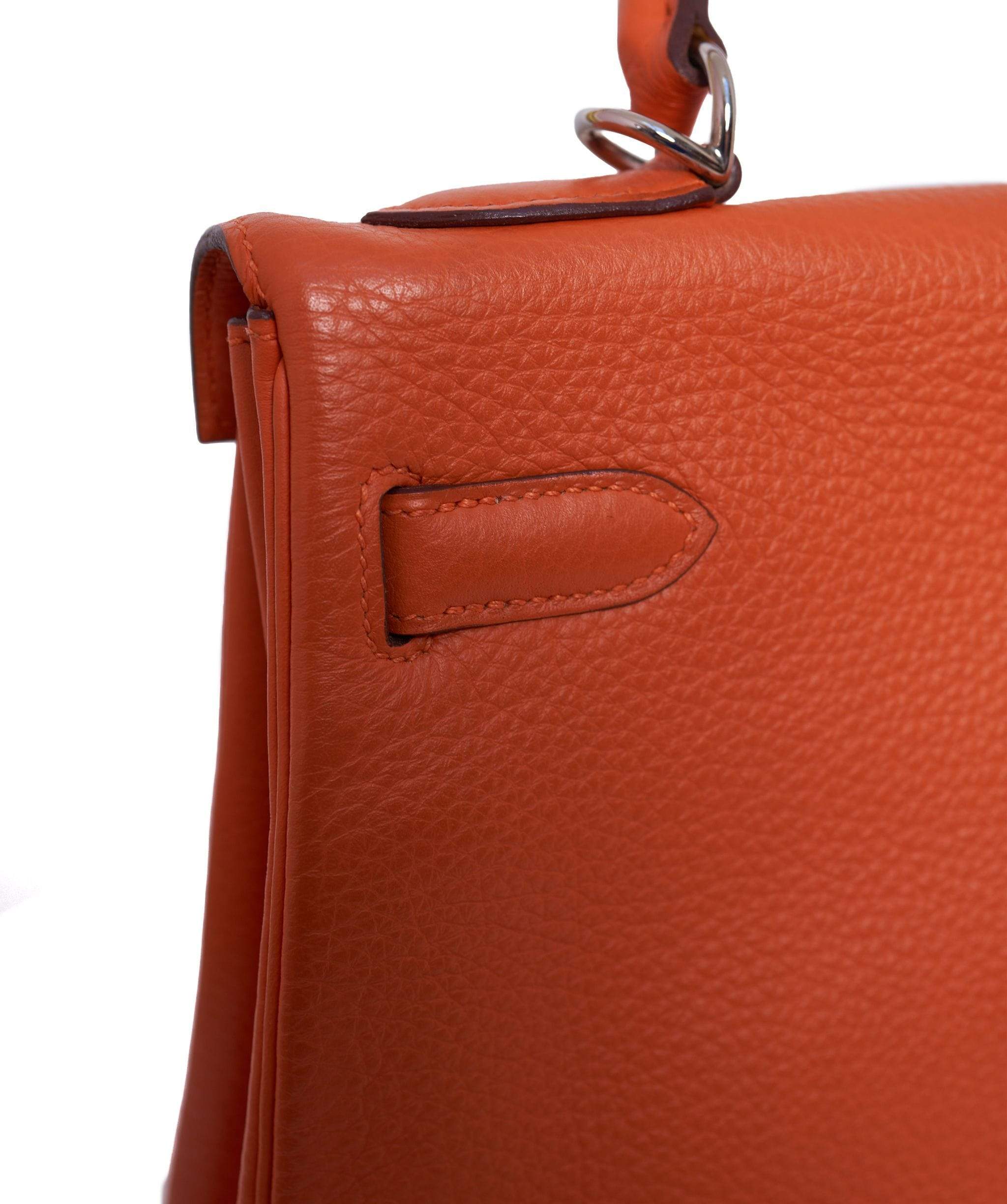 Hermès Hermès orange Kelly 32 ASL1166