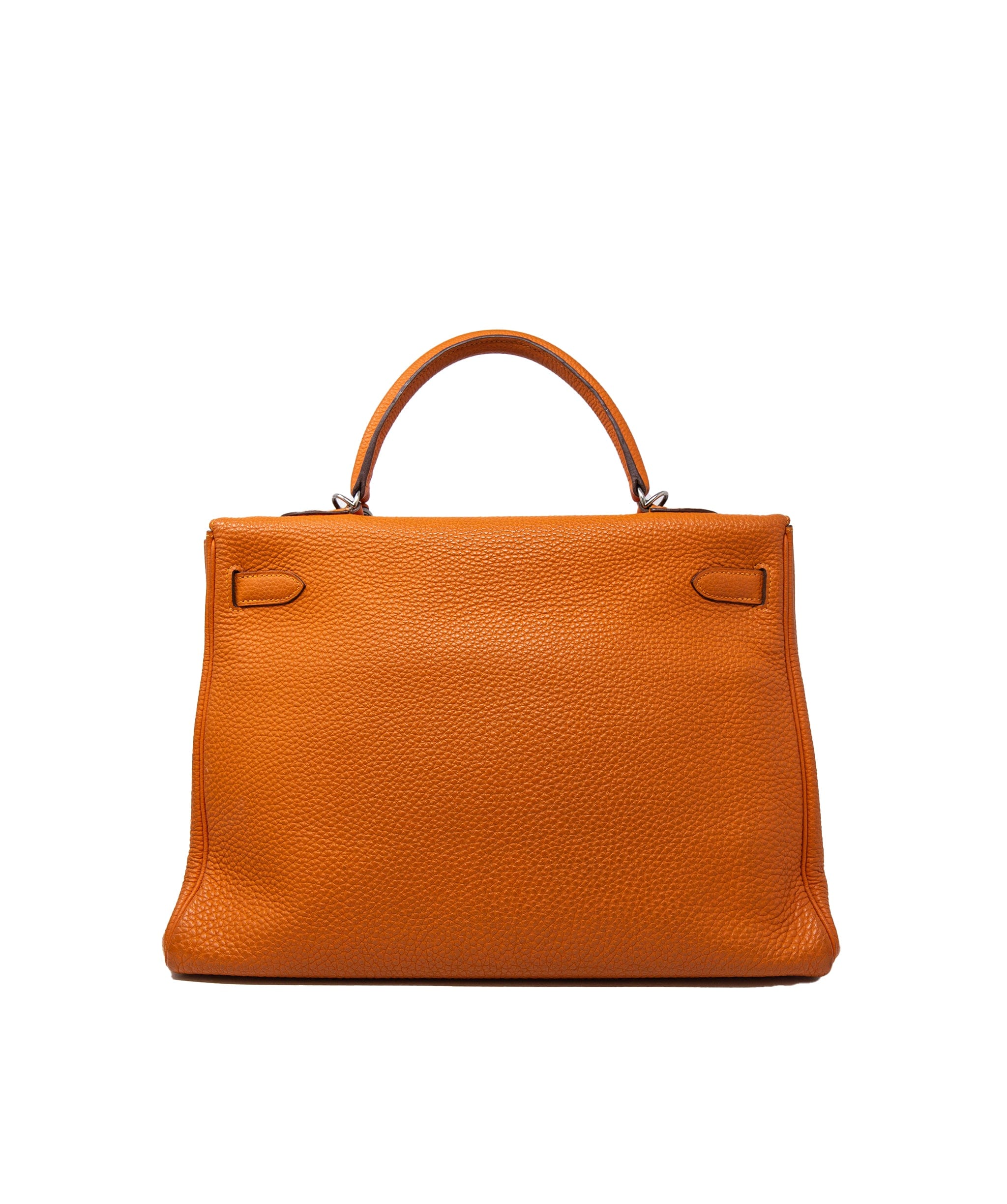 Hermès Hermes Orange Poppy Togo Kelly Retourne 35 ADC1181