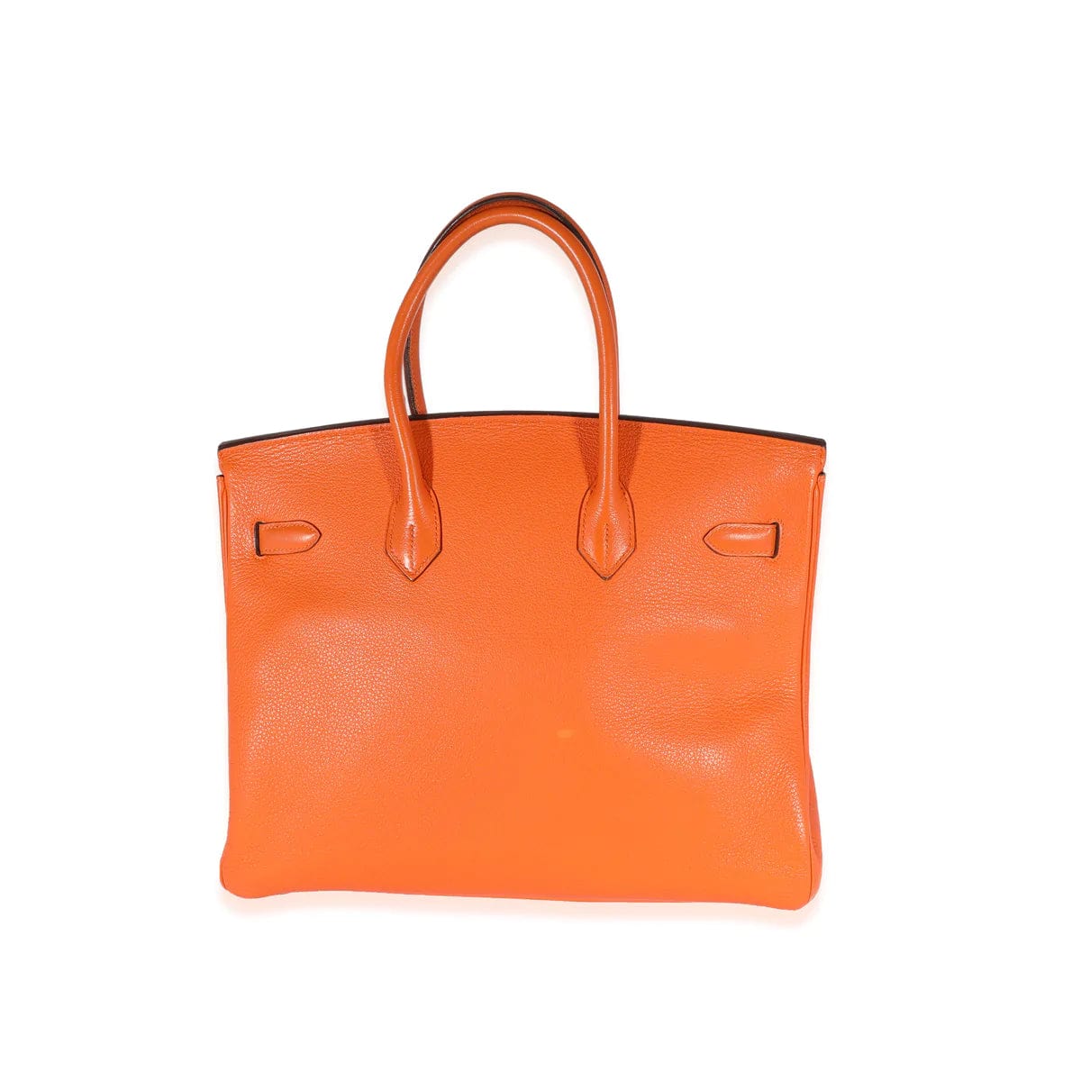 Hermès Hermès Orange Togo Birkin 35 PHW ASC1502