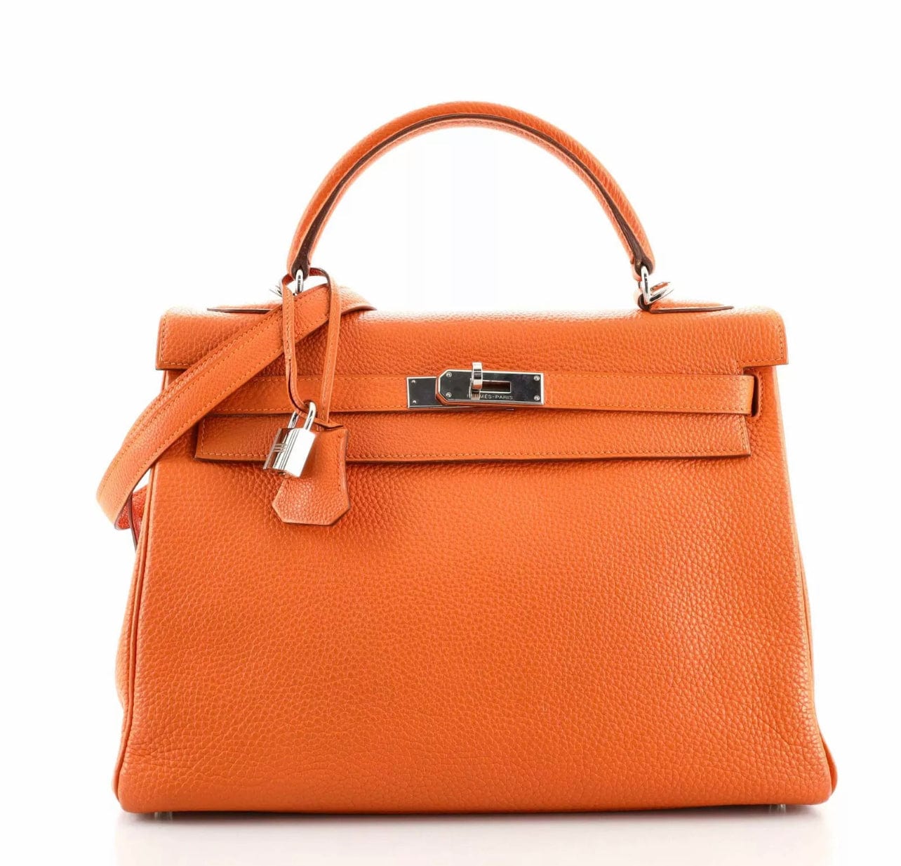 Hermès Hermes Orange Togo Kelly 32 PWH - ASL2356