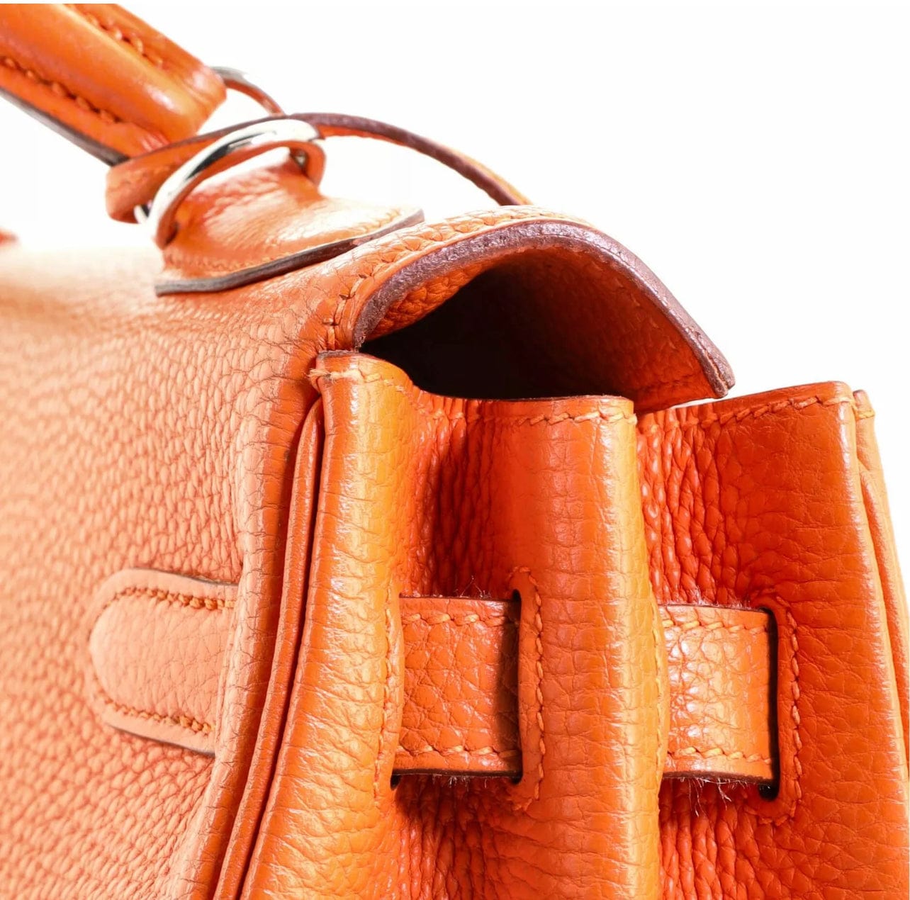 Hermès Hermes Orange Togo Kelly 32 PWH - ASL2356