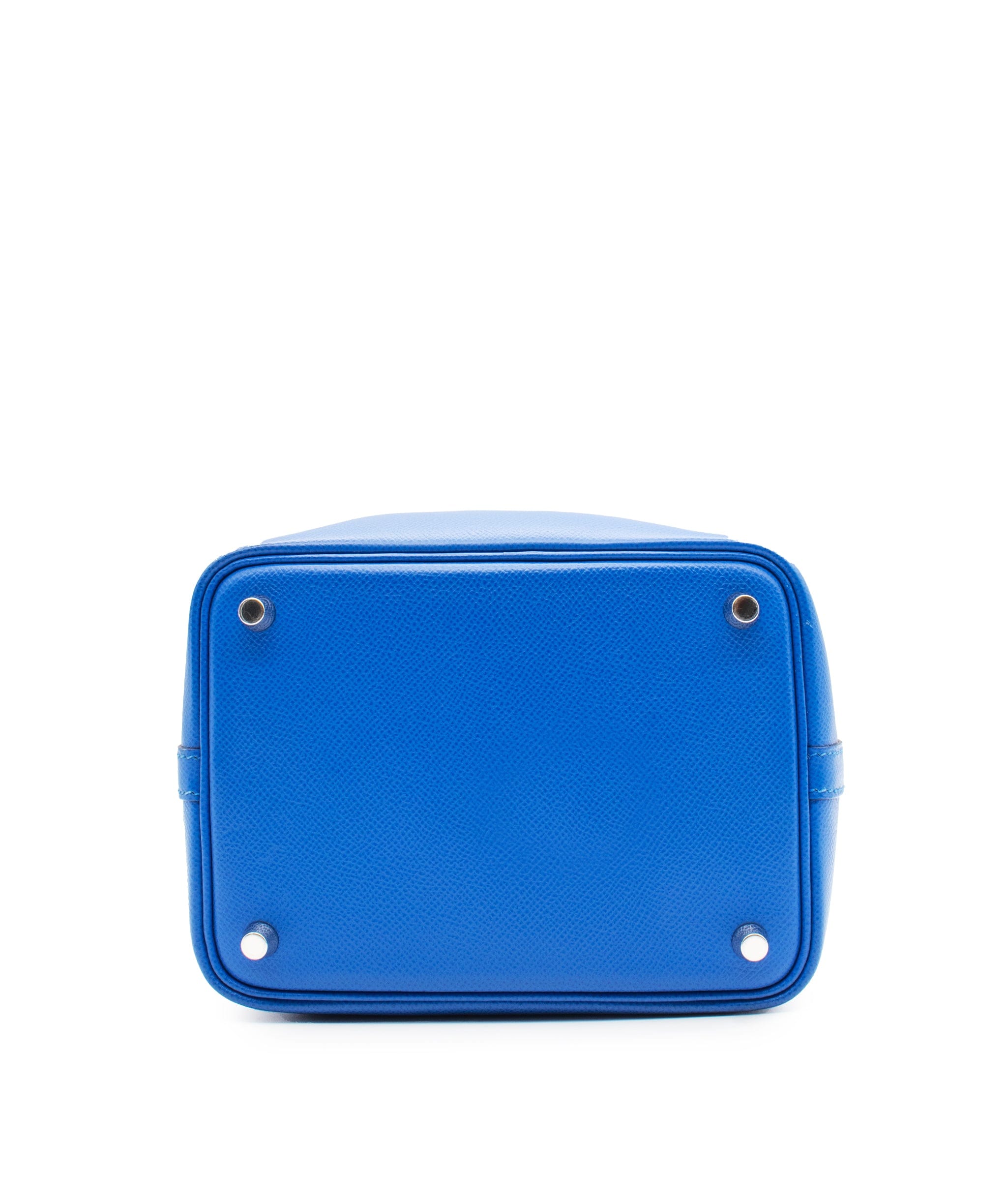 Hermès Hermes Picotin 18 Blue Tressage RJC1243