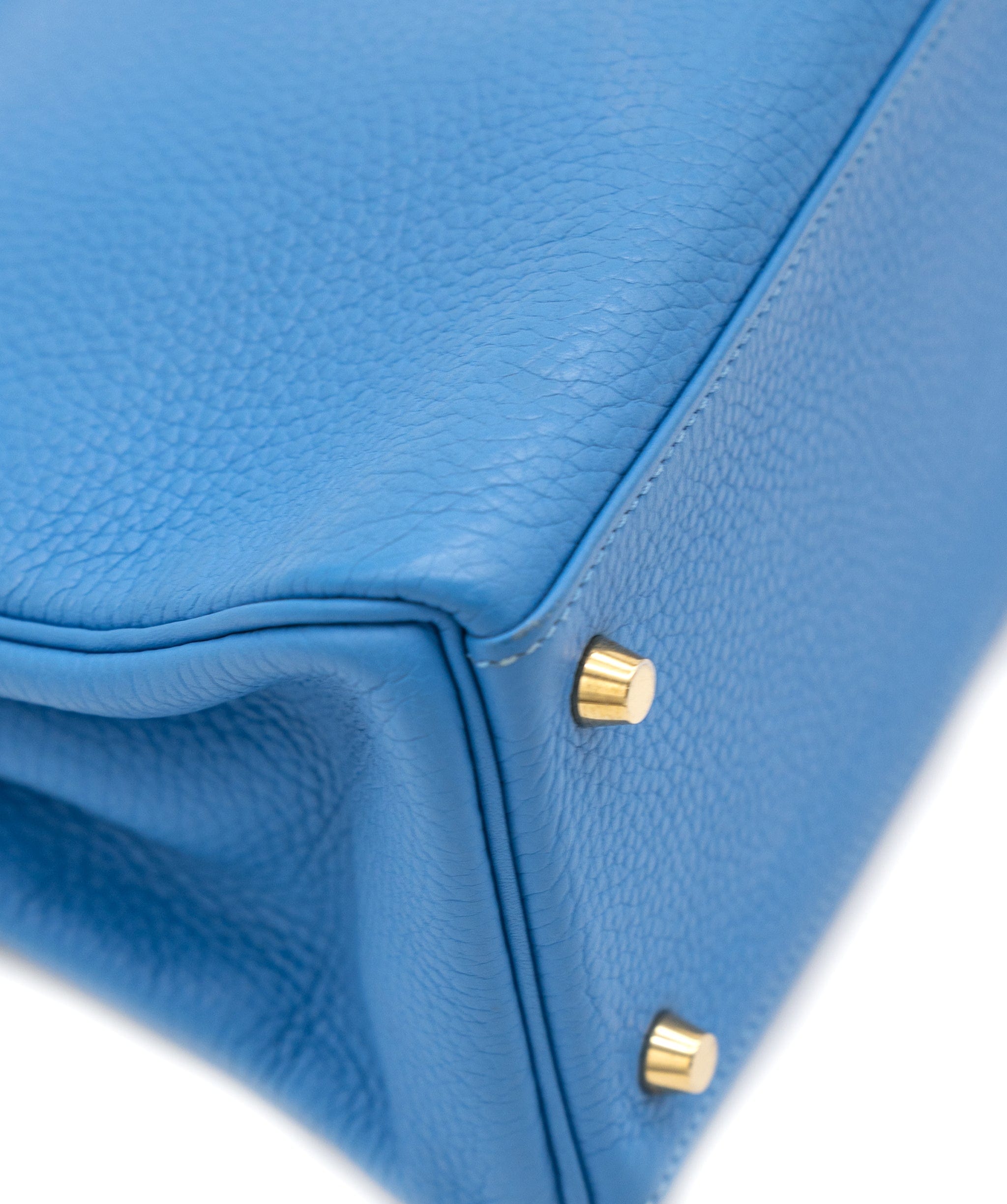 Hermès Hermes Togo Kelly Retourne 28 Bleu Paradise ASL2986