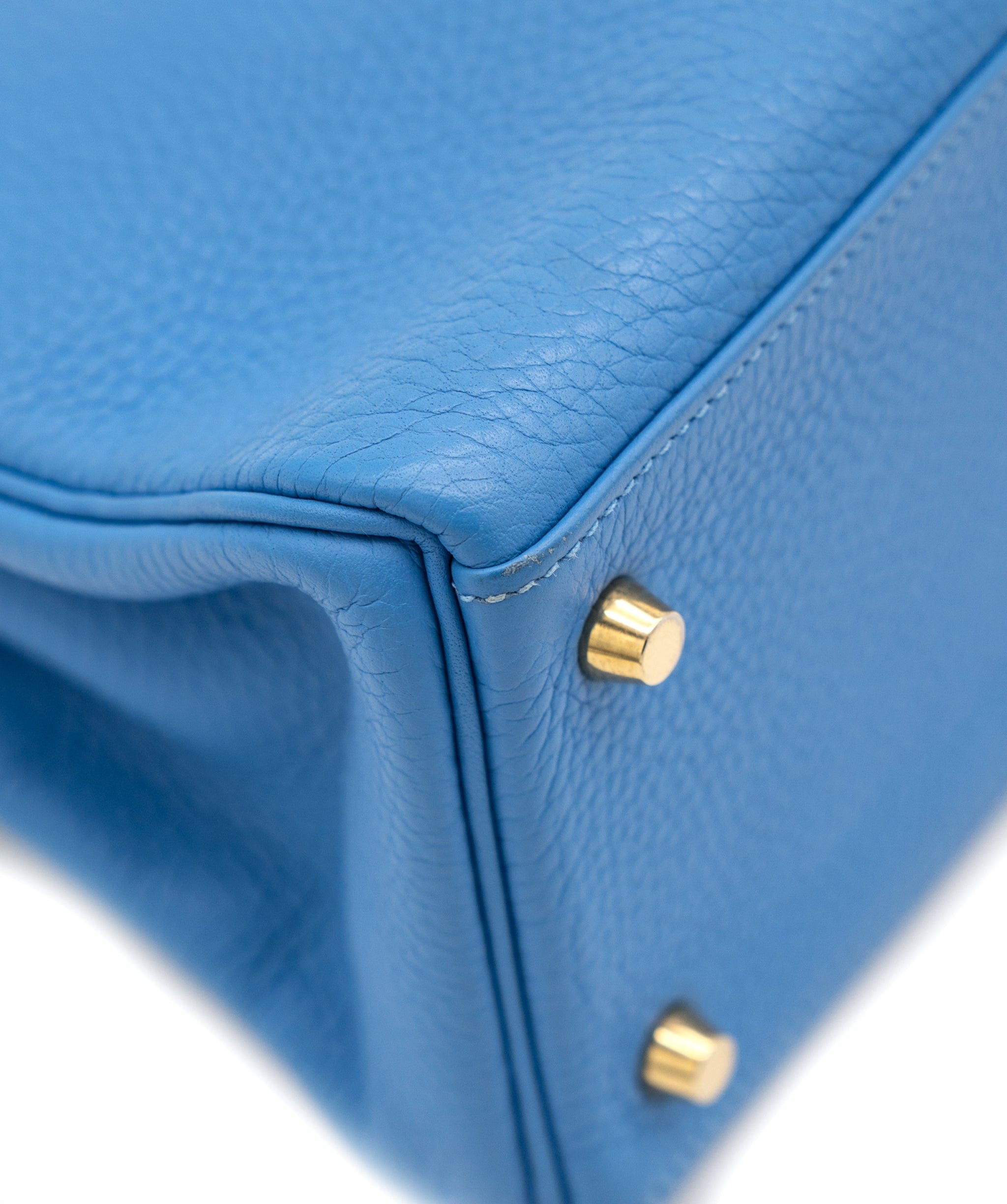 Hermès Hermes Togo Kelly Retourne 28 Bleu Paradise ASL2986