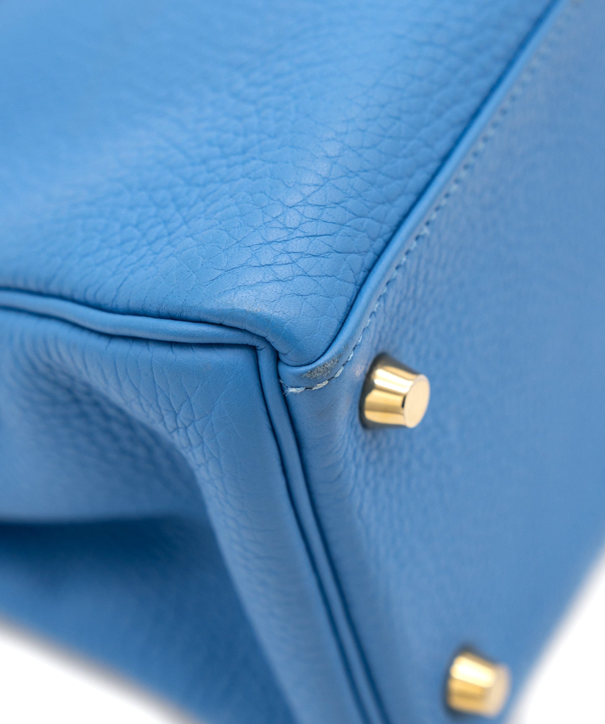 Hermès Hermes Togo Kelly Retourne 28 Bleu Paradise ASL2986