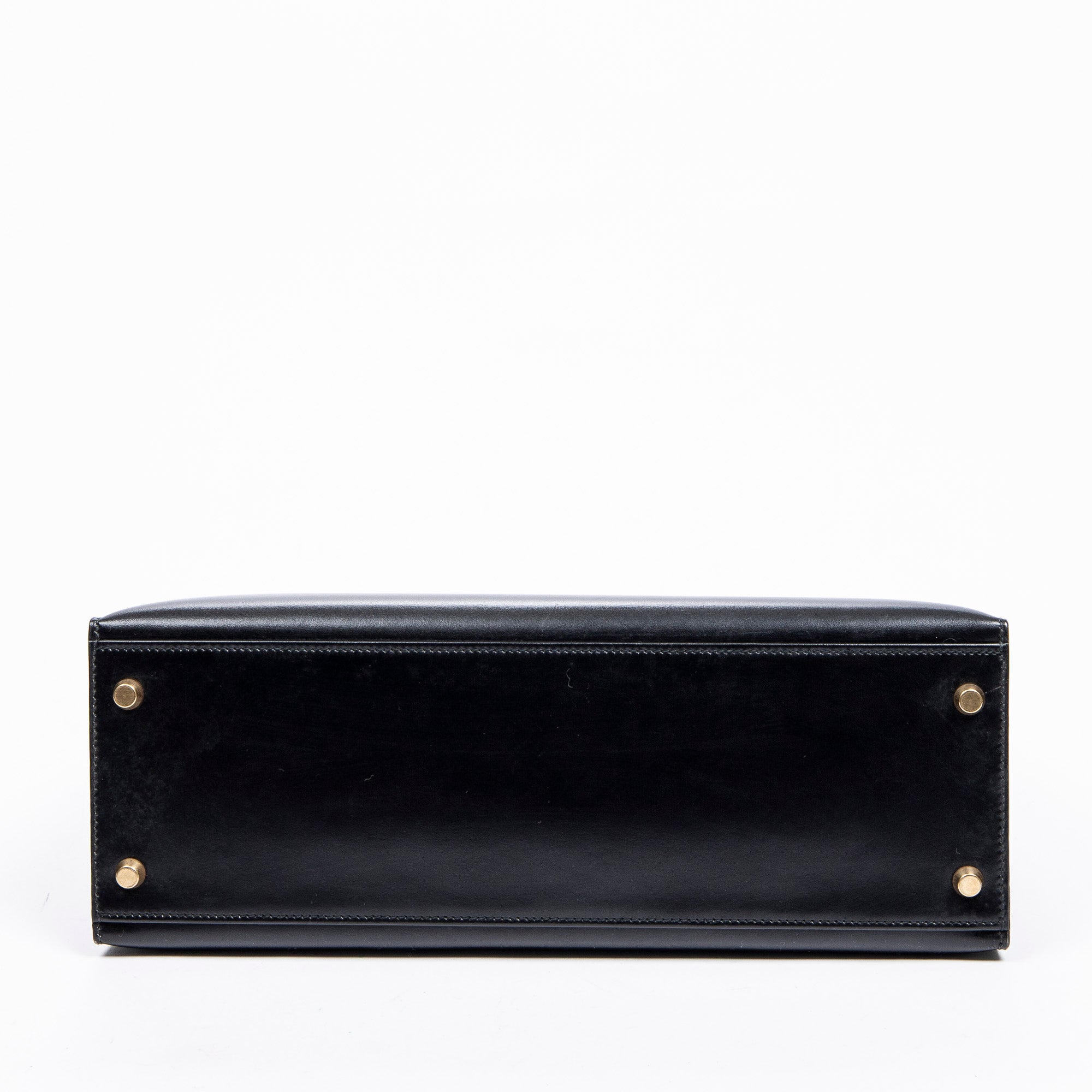 Hermès HermèsKelly Sellier32BlackBox LeatherA - AWL2348